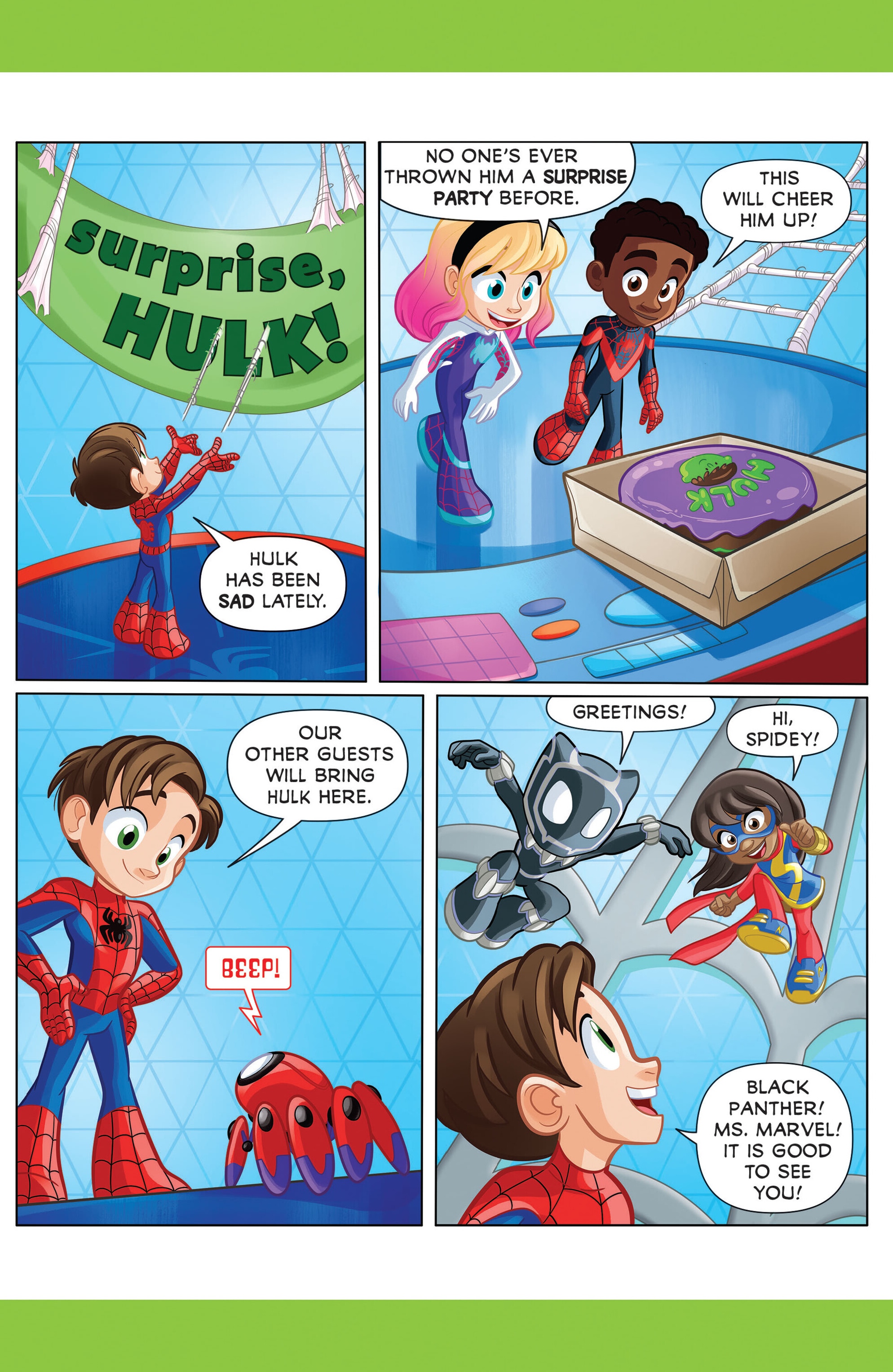 <{ $series->title }} issue Spidey & His Amazing Friends - Page 7