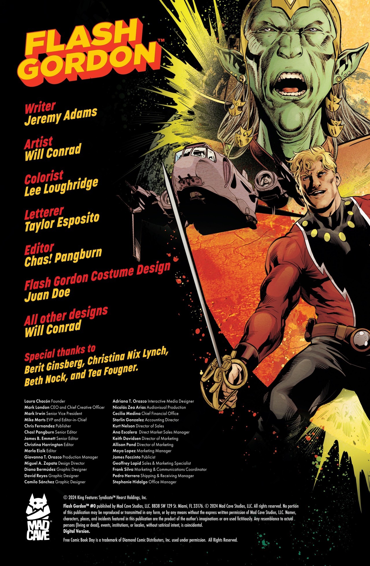 <{ $series->title }} issue Flash Gordon - Page 2