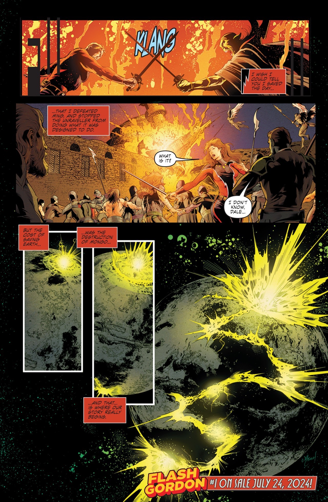 <{ $series->title }} issue Flash Gordon - Page 23