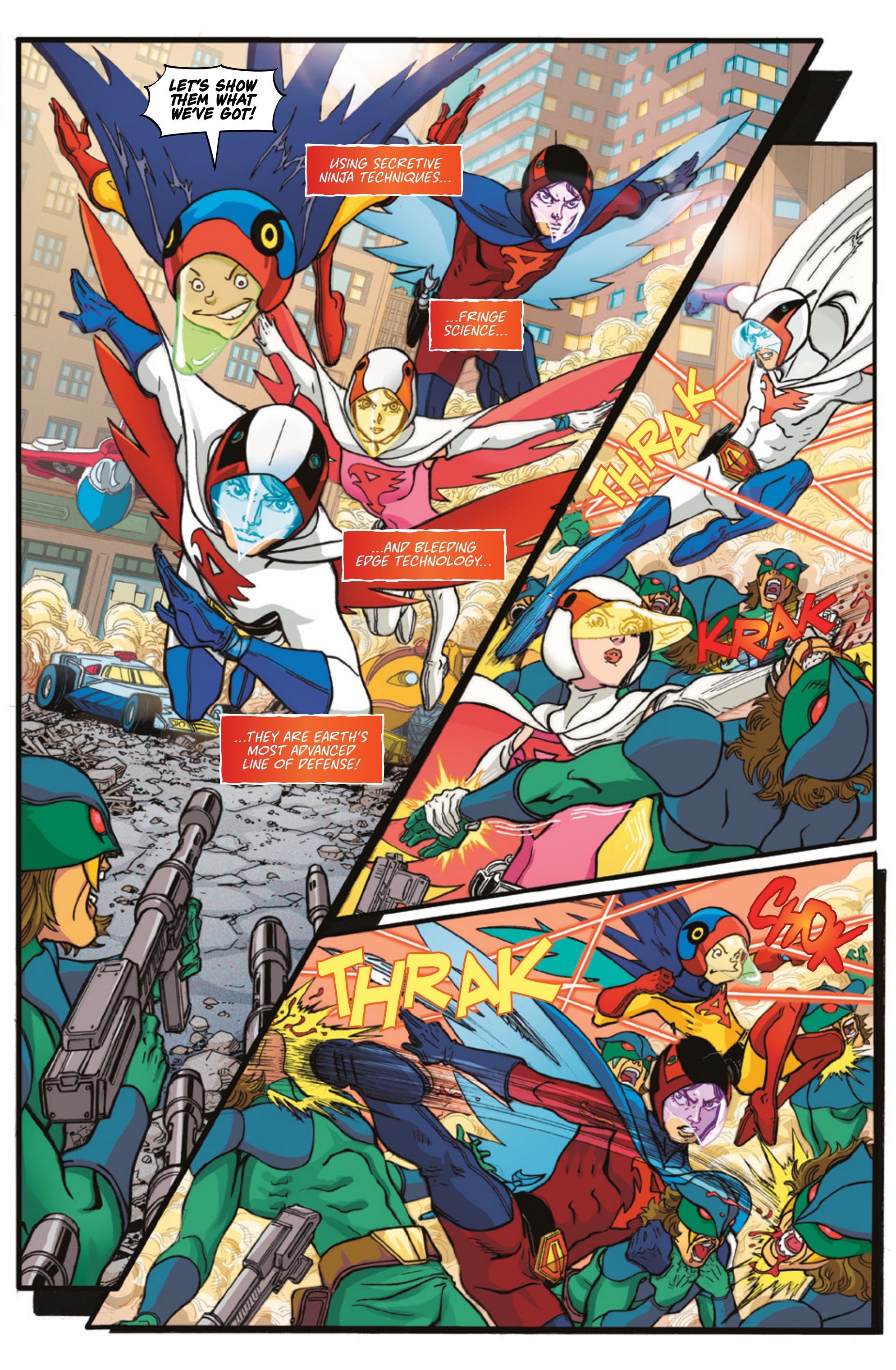 <{ $series->title }} issue Gatchaman - Page 6