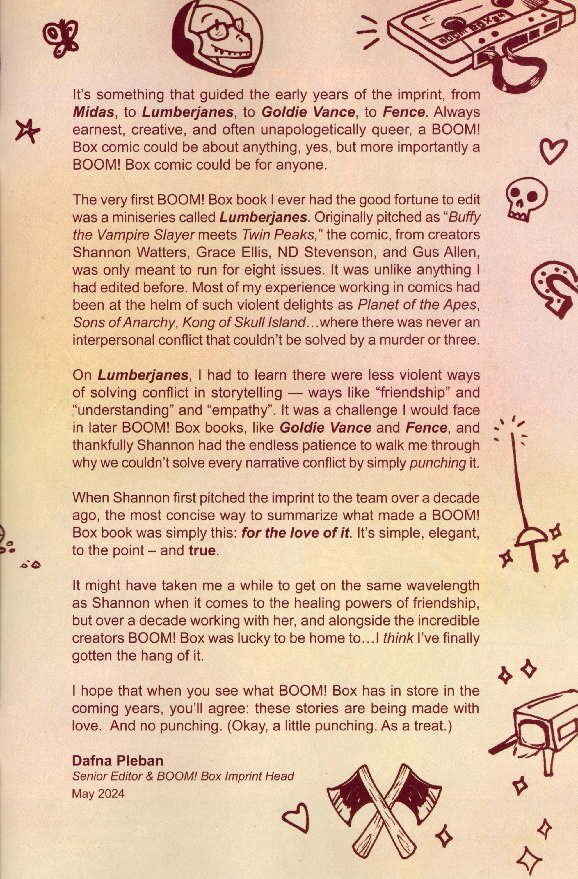 <{ $series->title }} issue Boom! Box 10th Anniversary Extravaganza - Page 27