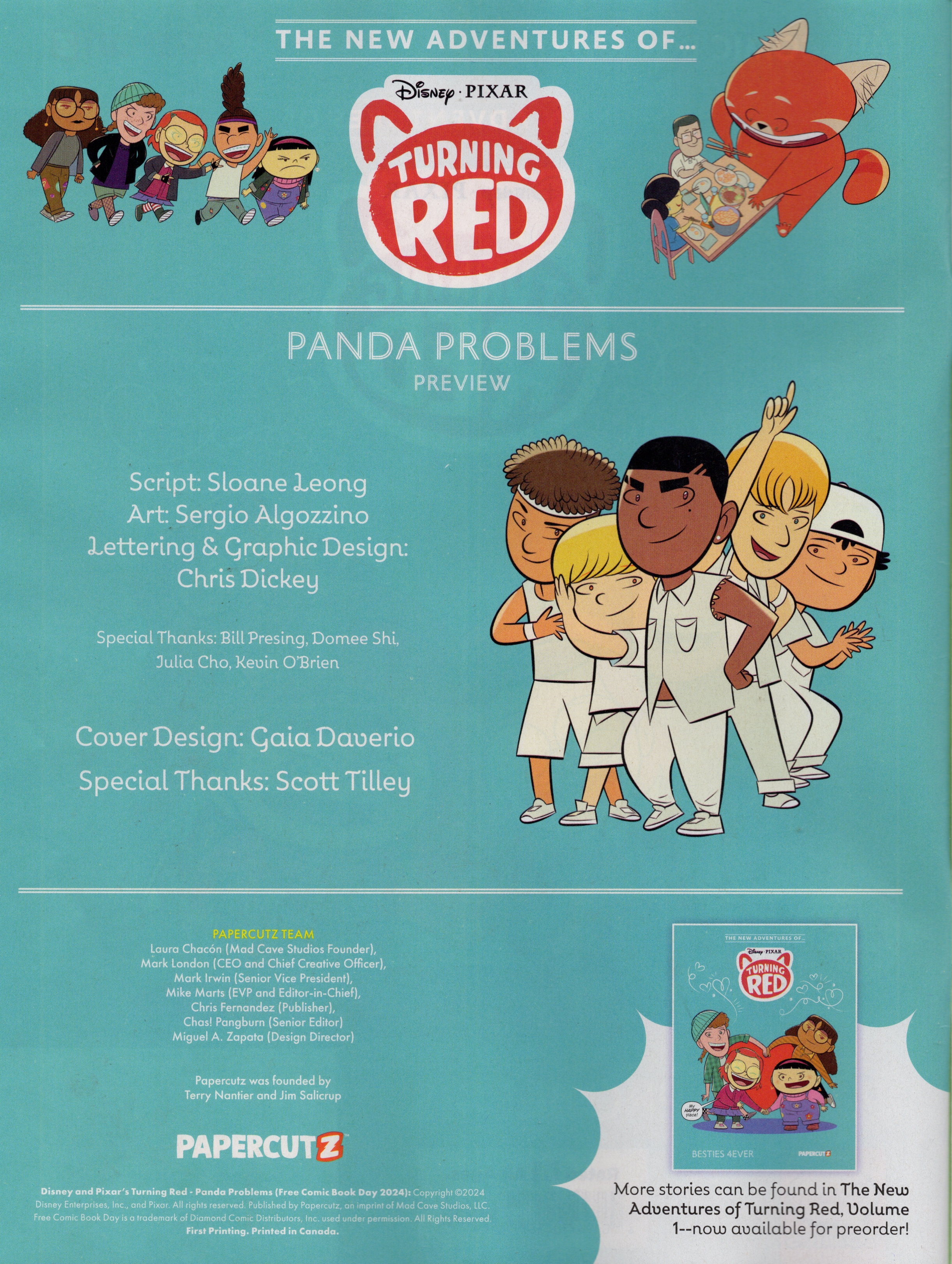 FCBD 2024 Collection issue Disney Turning Red and Encanto Flipbook - Page 2