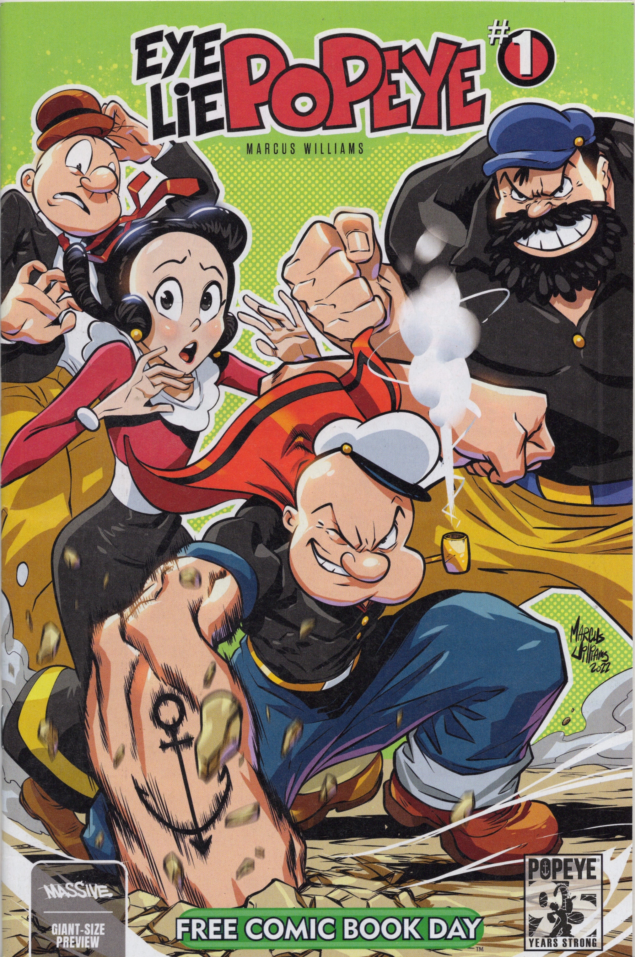 FCBD 2024 Collection issue Eye Lie Popeye - Page 1