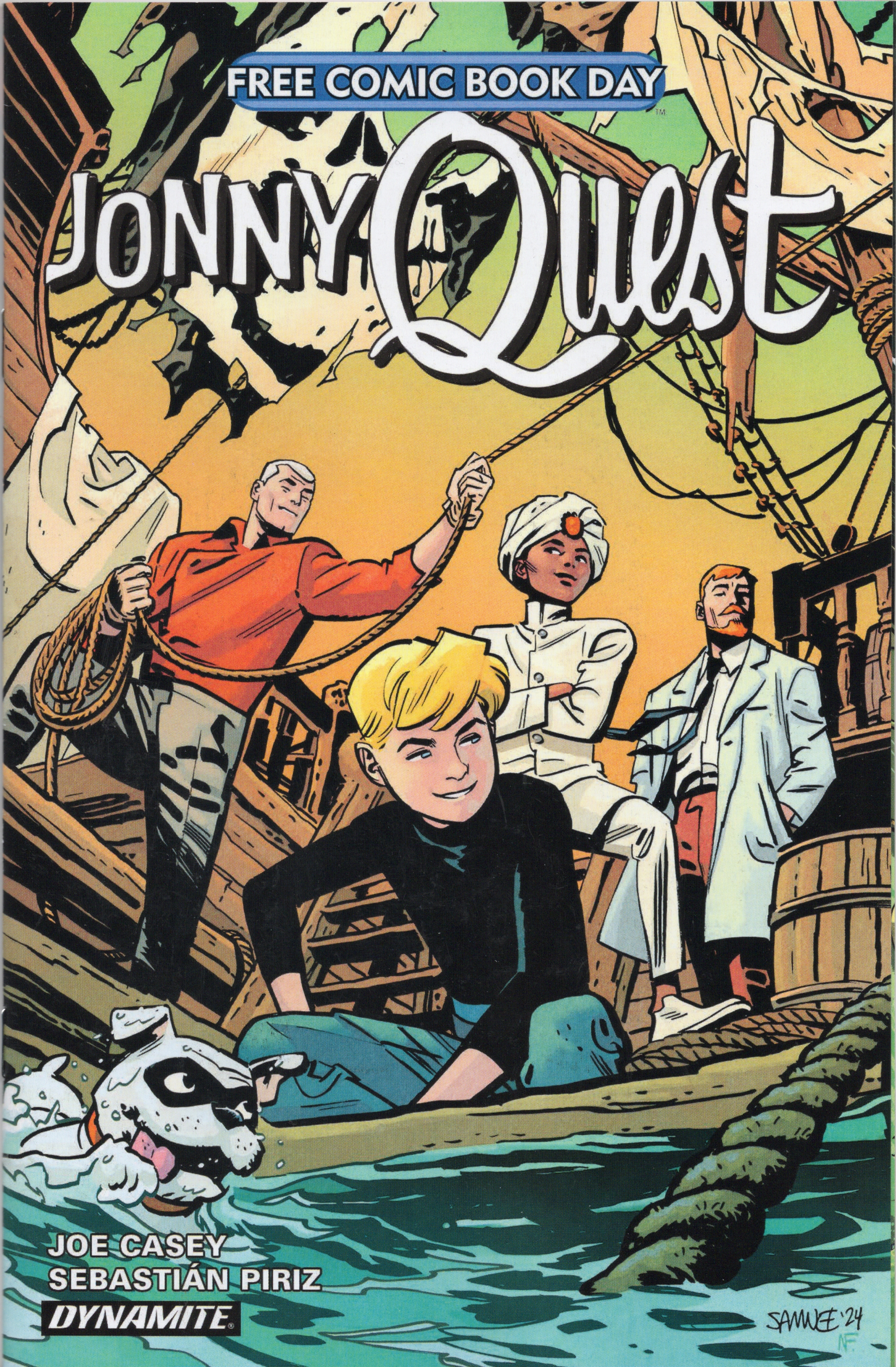 FCBD 2024 Collection issue Jonny Quest - Page 1