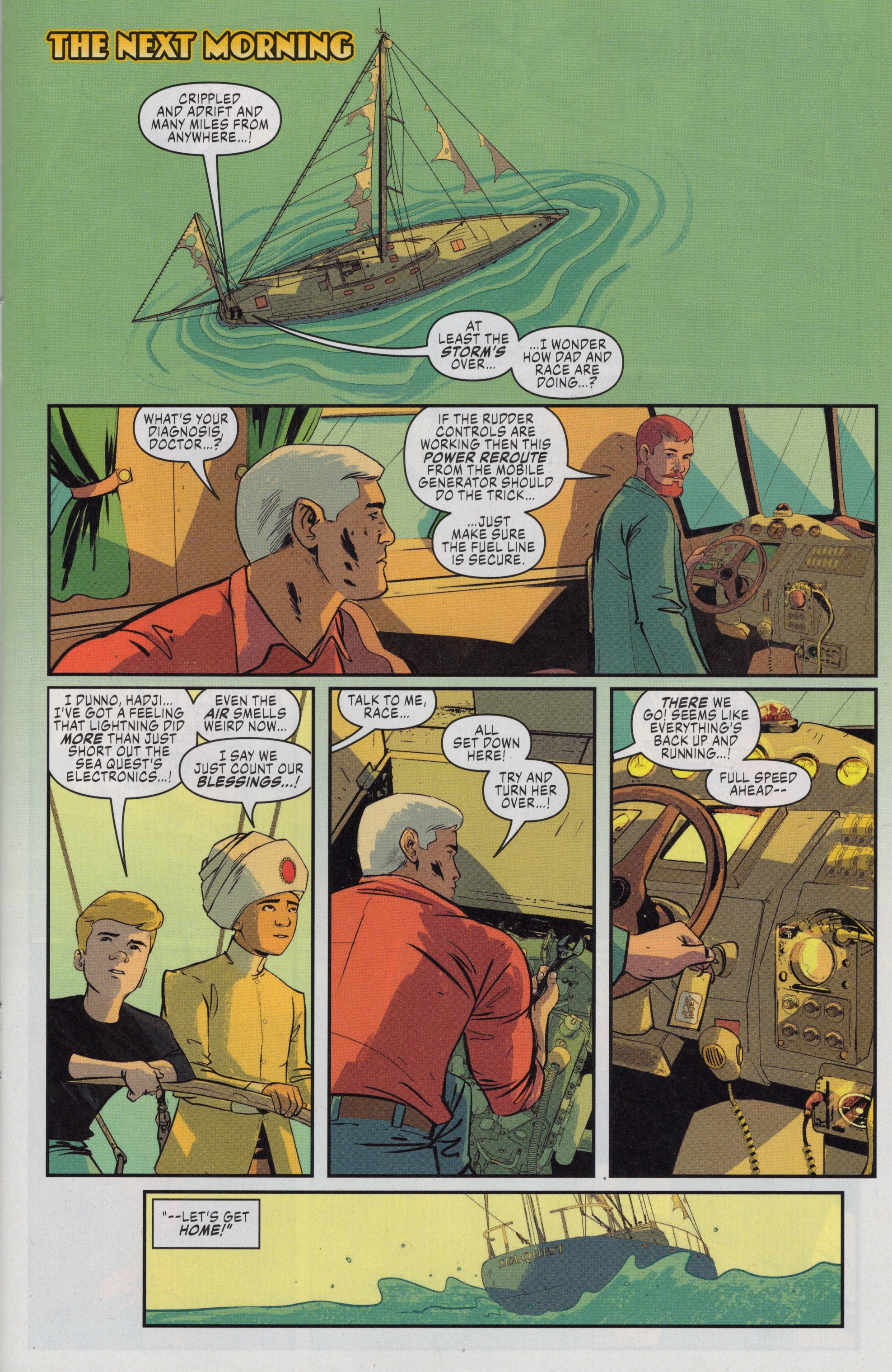 <{ $series->title }} issue Jonny Quest - Page 5