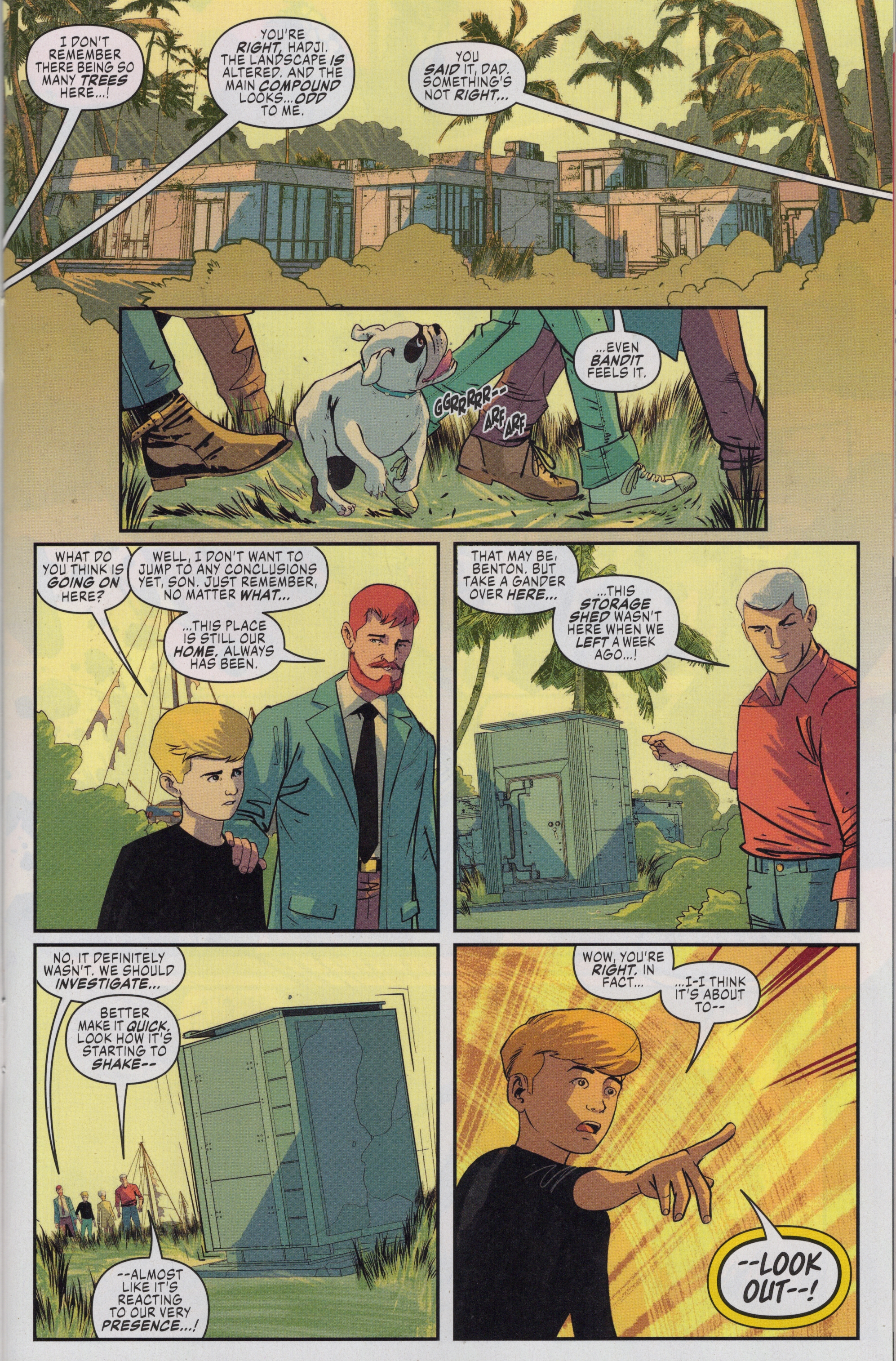 <{ $series->title }} issue Jonny Quest - Page 7