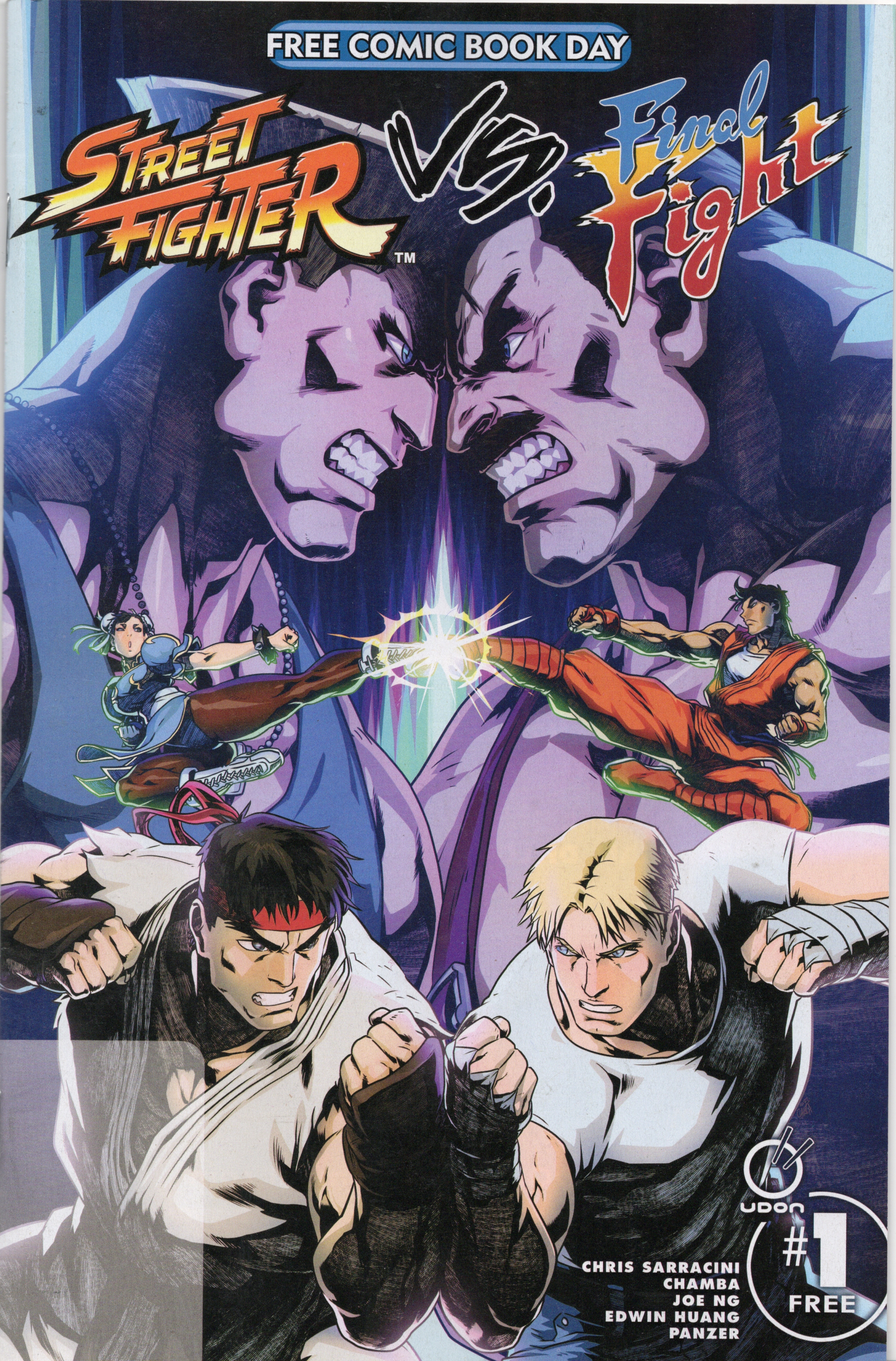 <{ $series->title }} issue Street Fighter vs Final Fight - Page 1