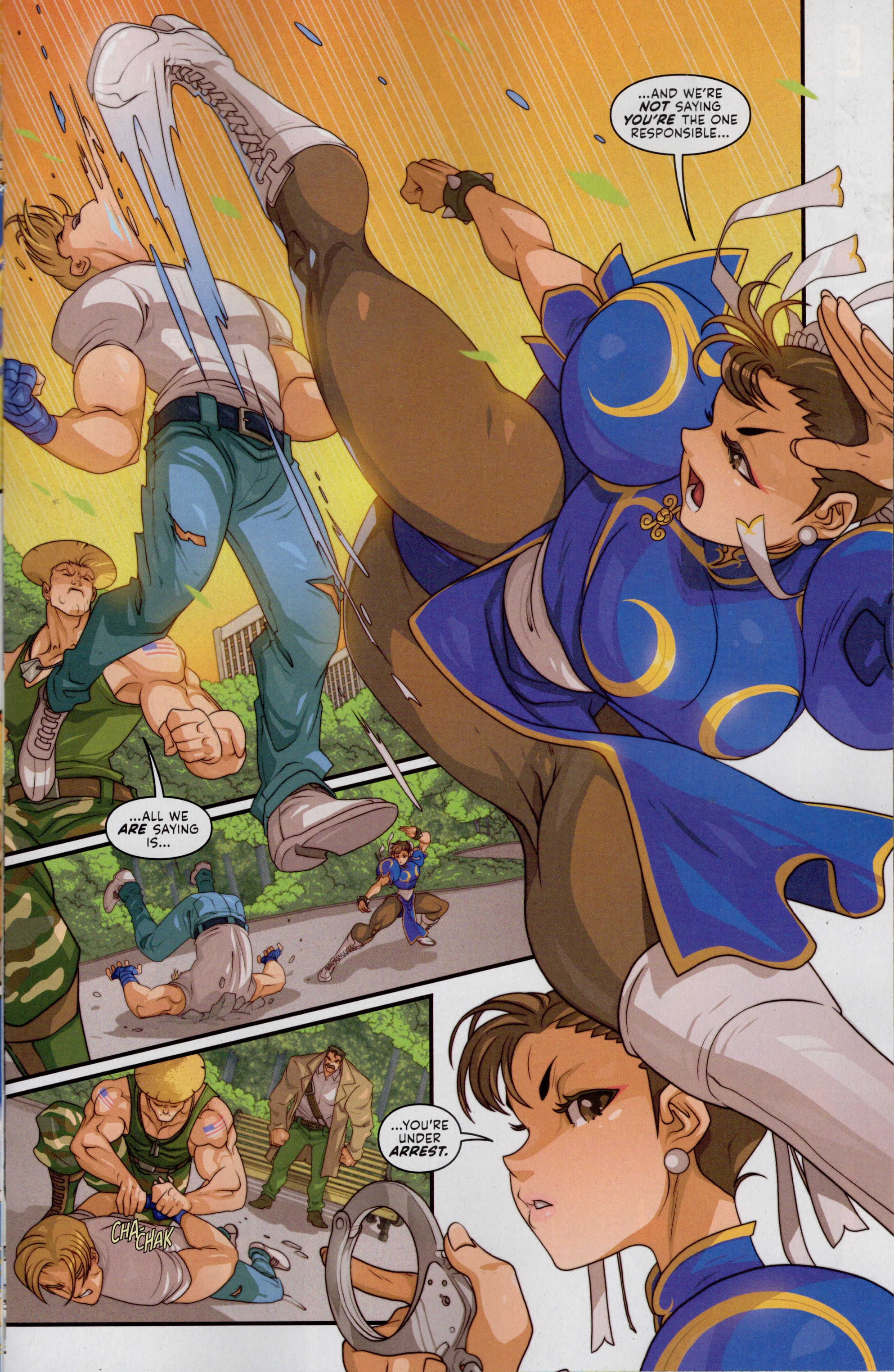 <{ $series->title }} issue Street Fighter vs Final Fight - Page 13