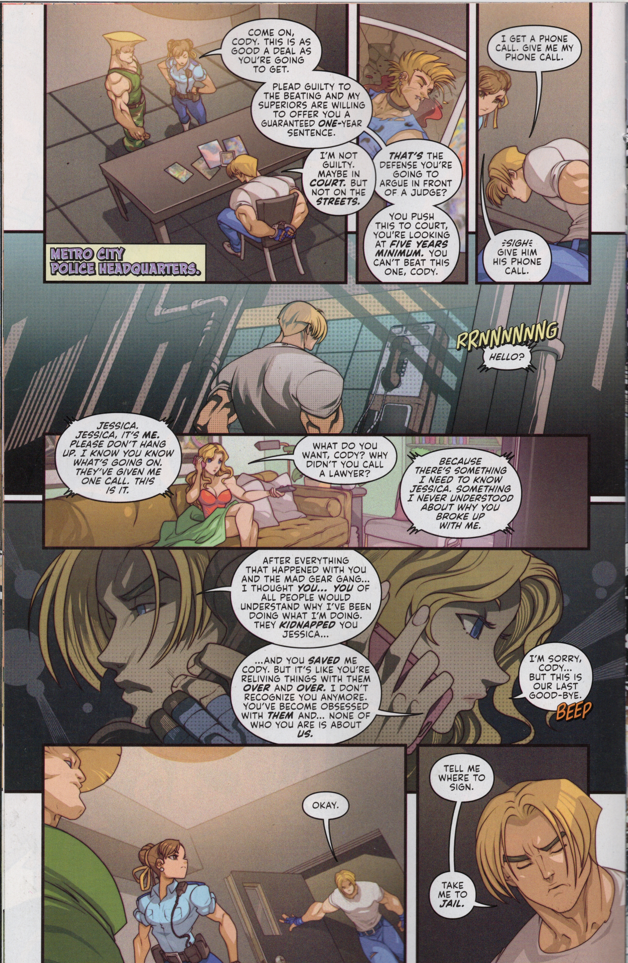 FCBD 2024 Collection issue Street Fighter vs Final Fight - Page 14