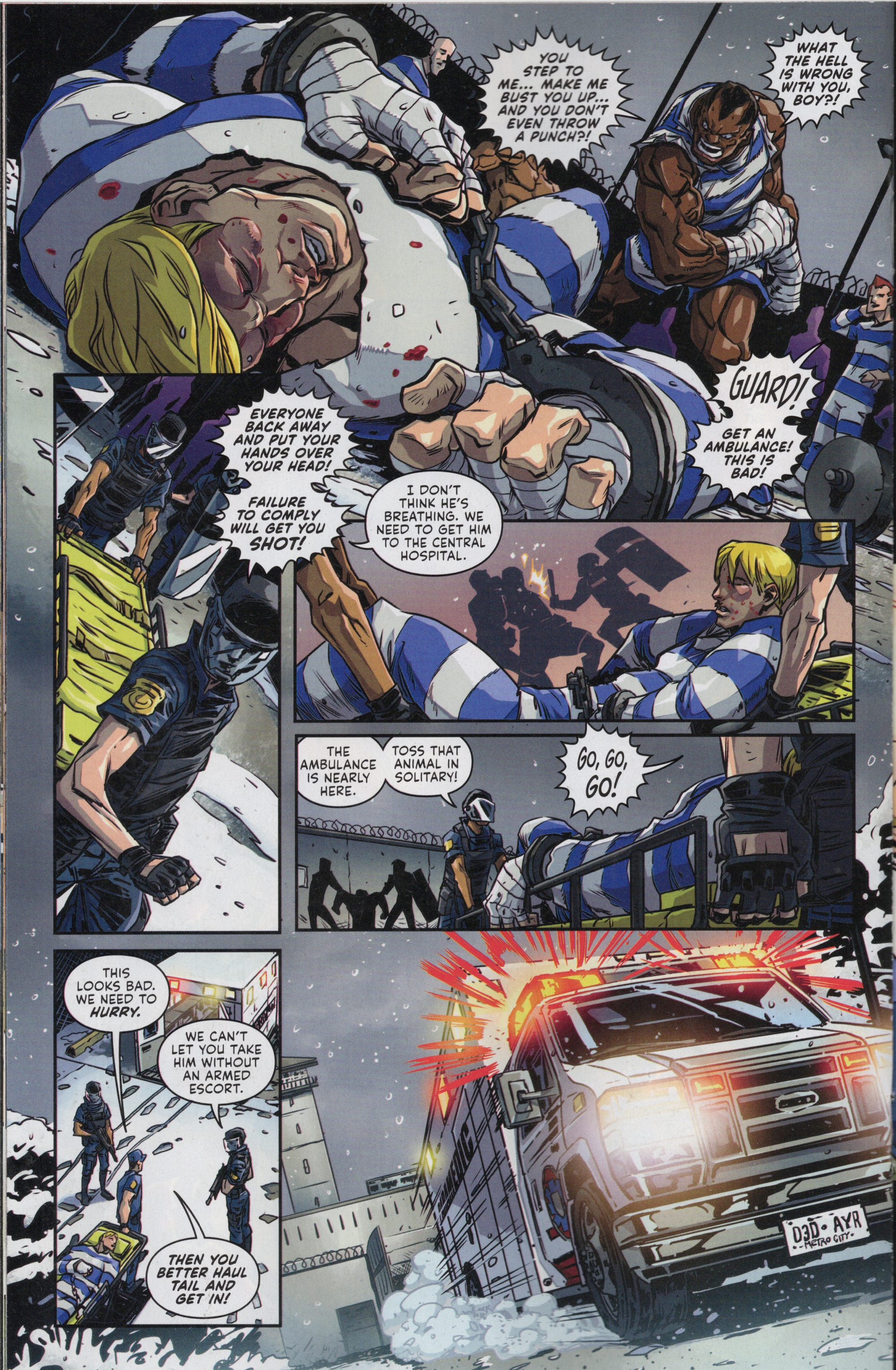 <{ $series->title }} issue Street Fighter vs Final Fight - Page 18