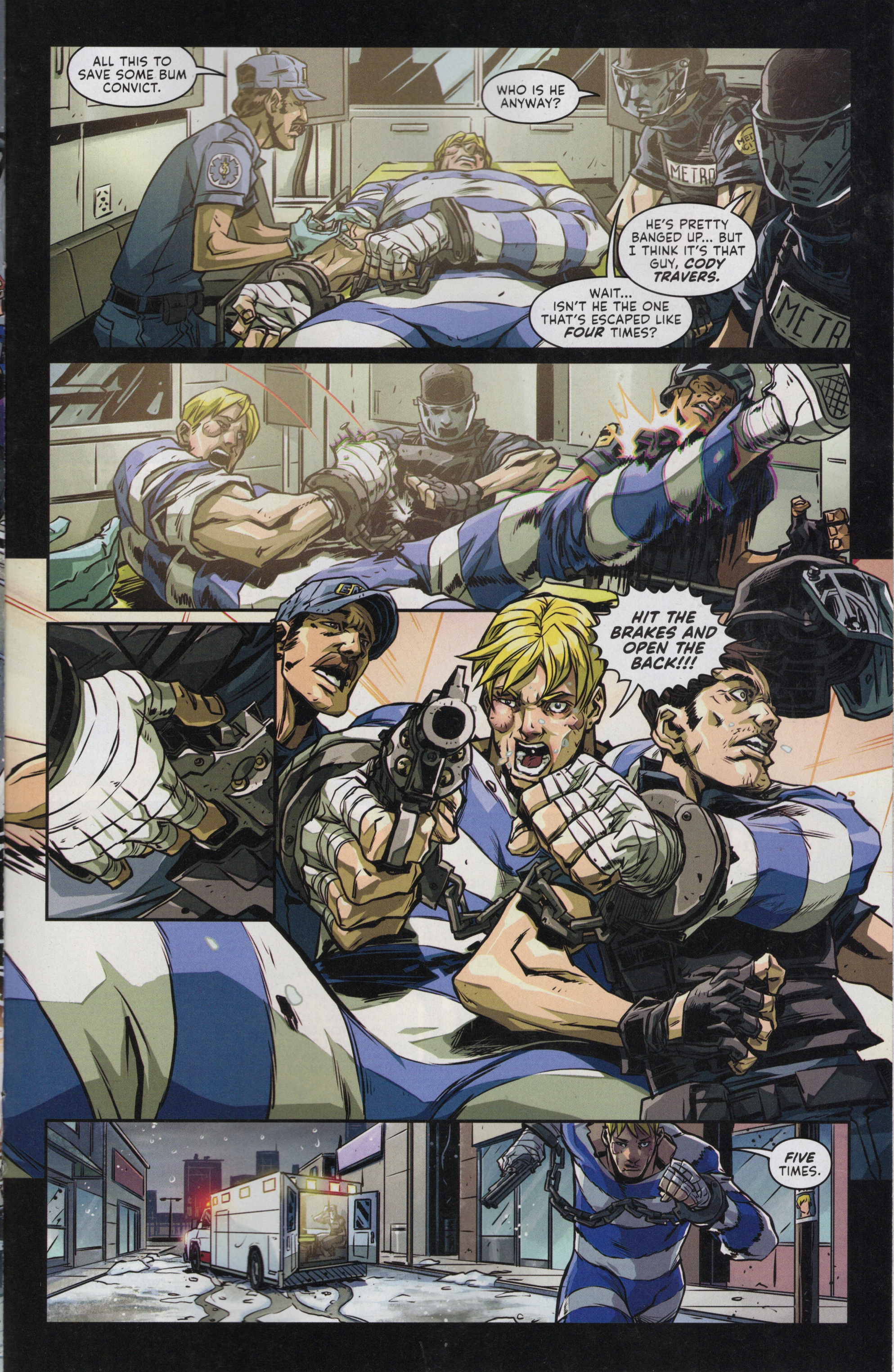 FCBD 2024 Collection issue Street Fighter vs Final Fight - Page 19