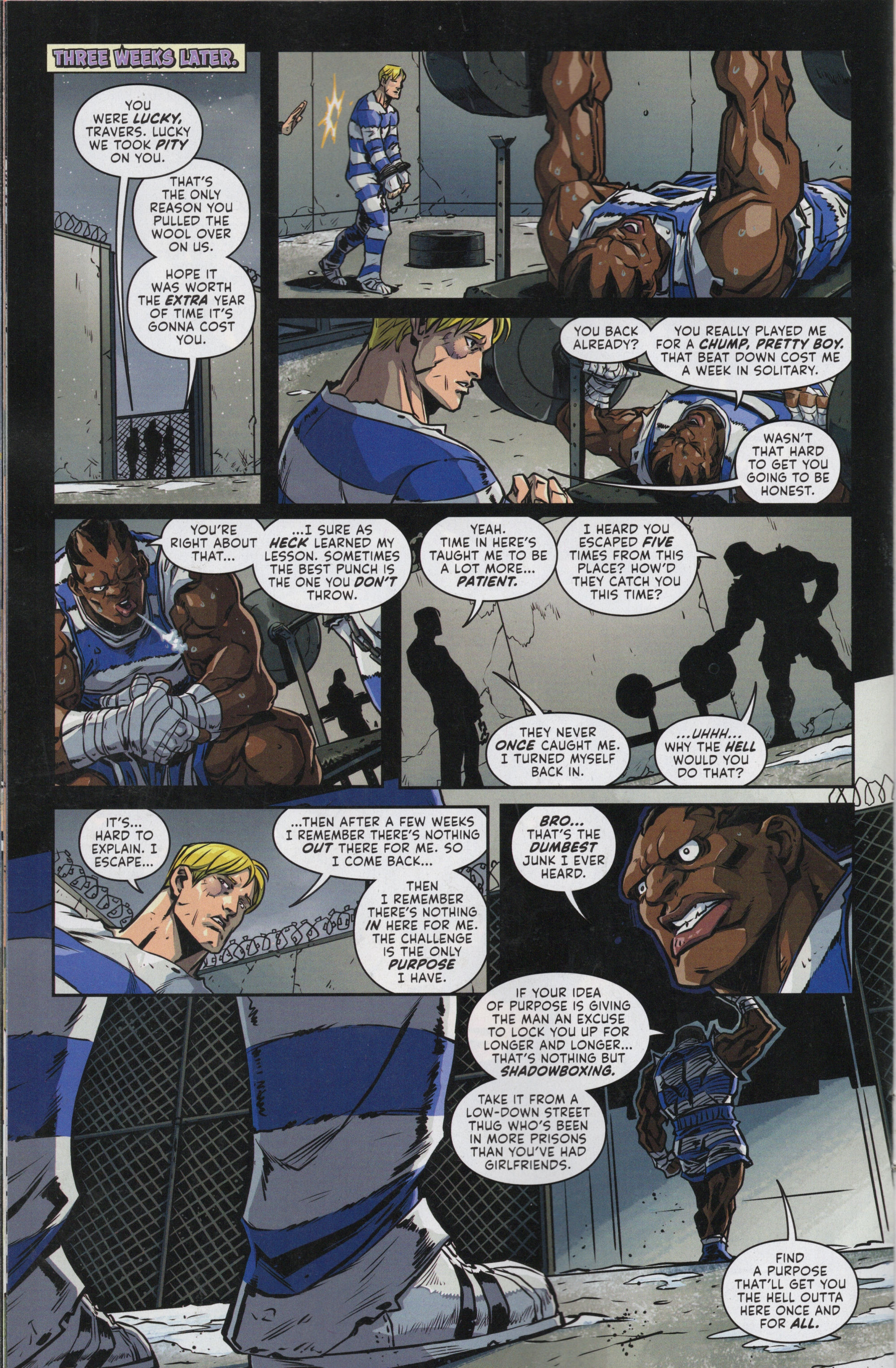 <{ $series->title }} issue Street Fighter vs Final Fight - Page 20