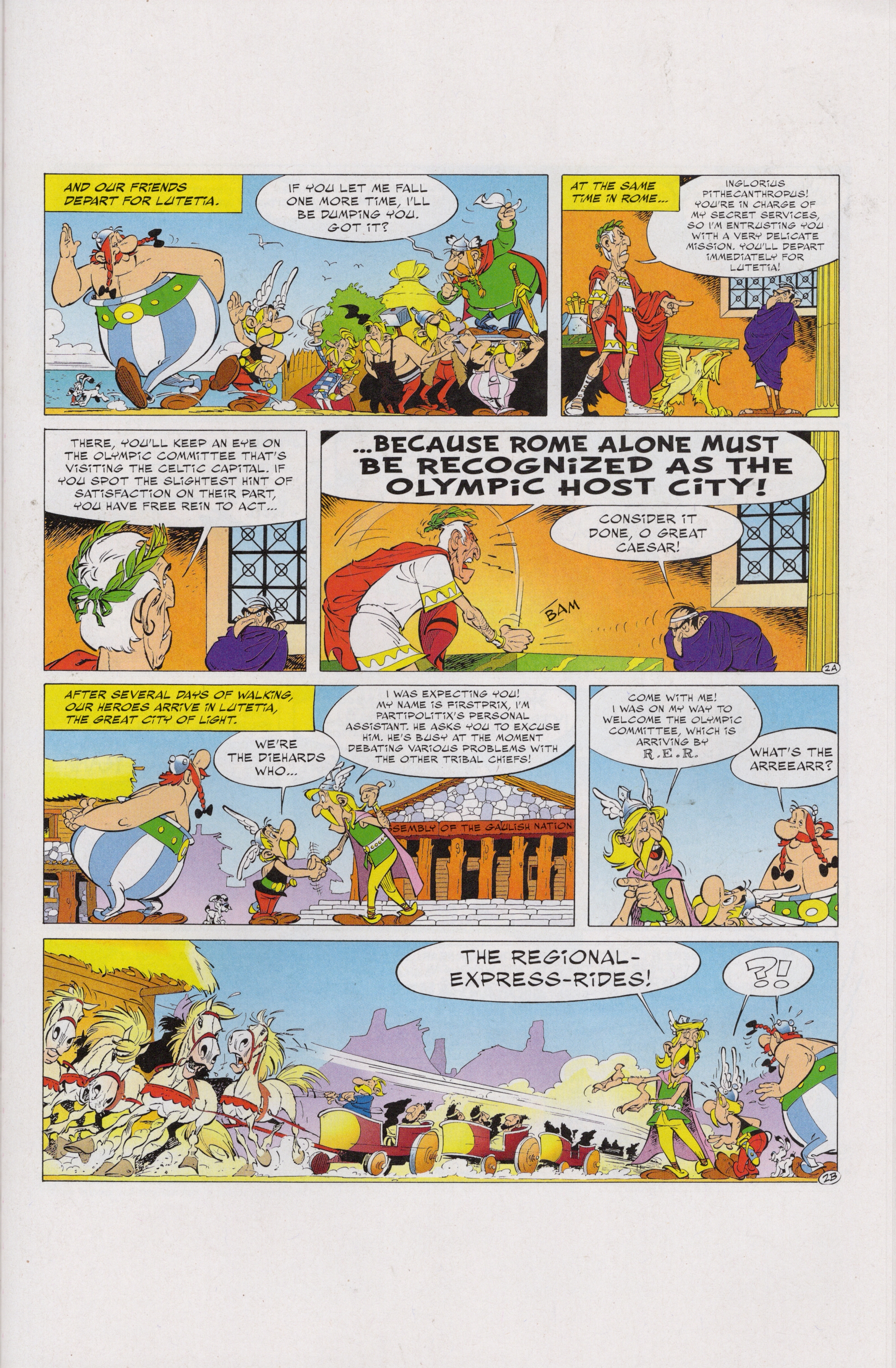 <{ $series->title }} issue Asterix At The Olympic Games - Page 15