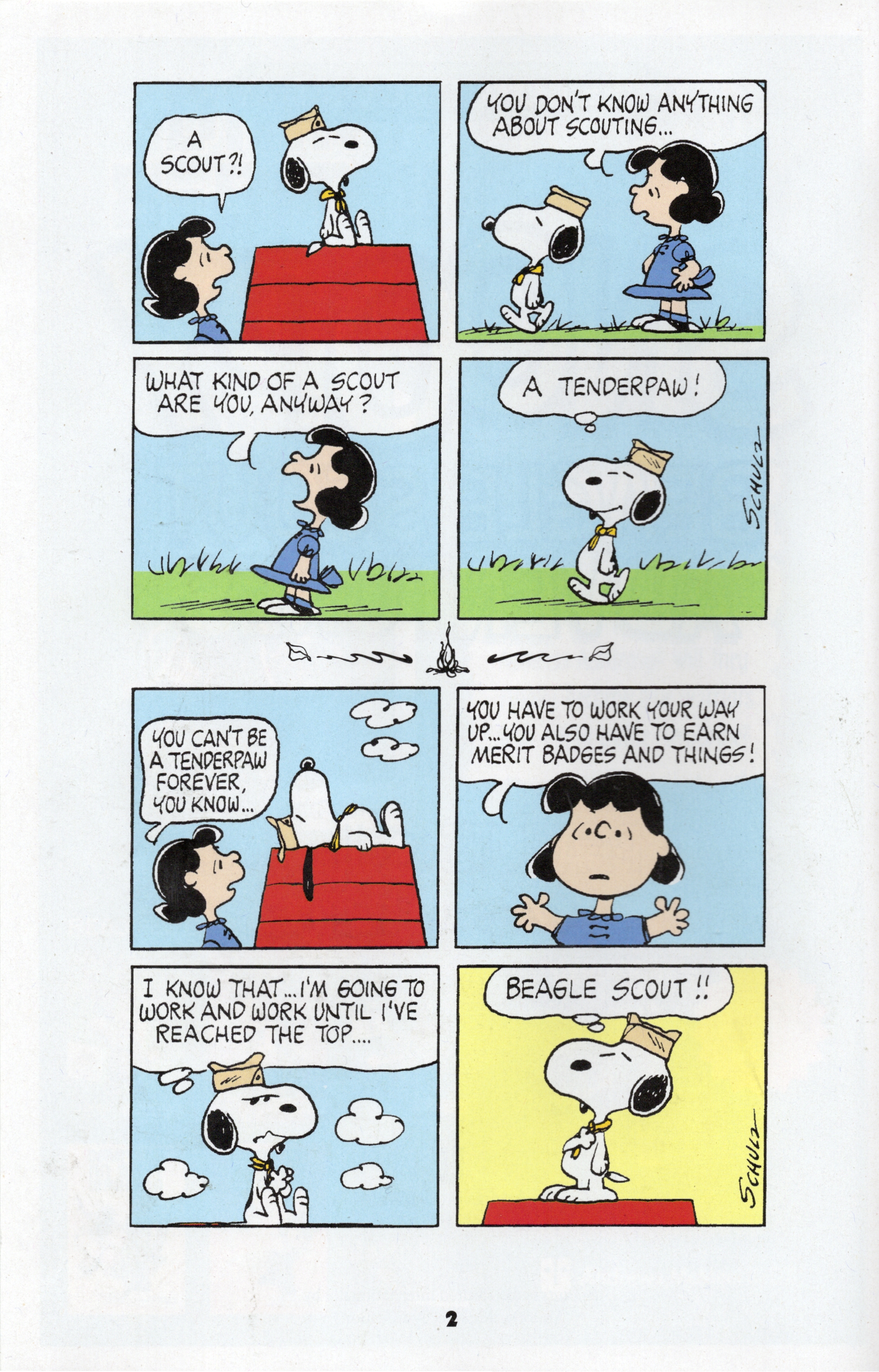 <{ $series->title }} issue Snoopy Beagle Scout Adventures - Page 4