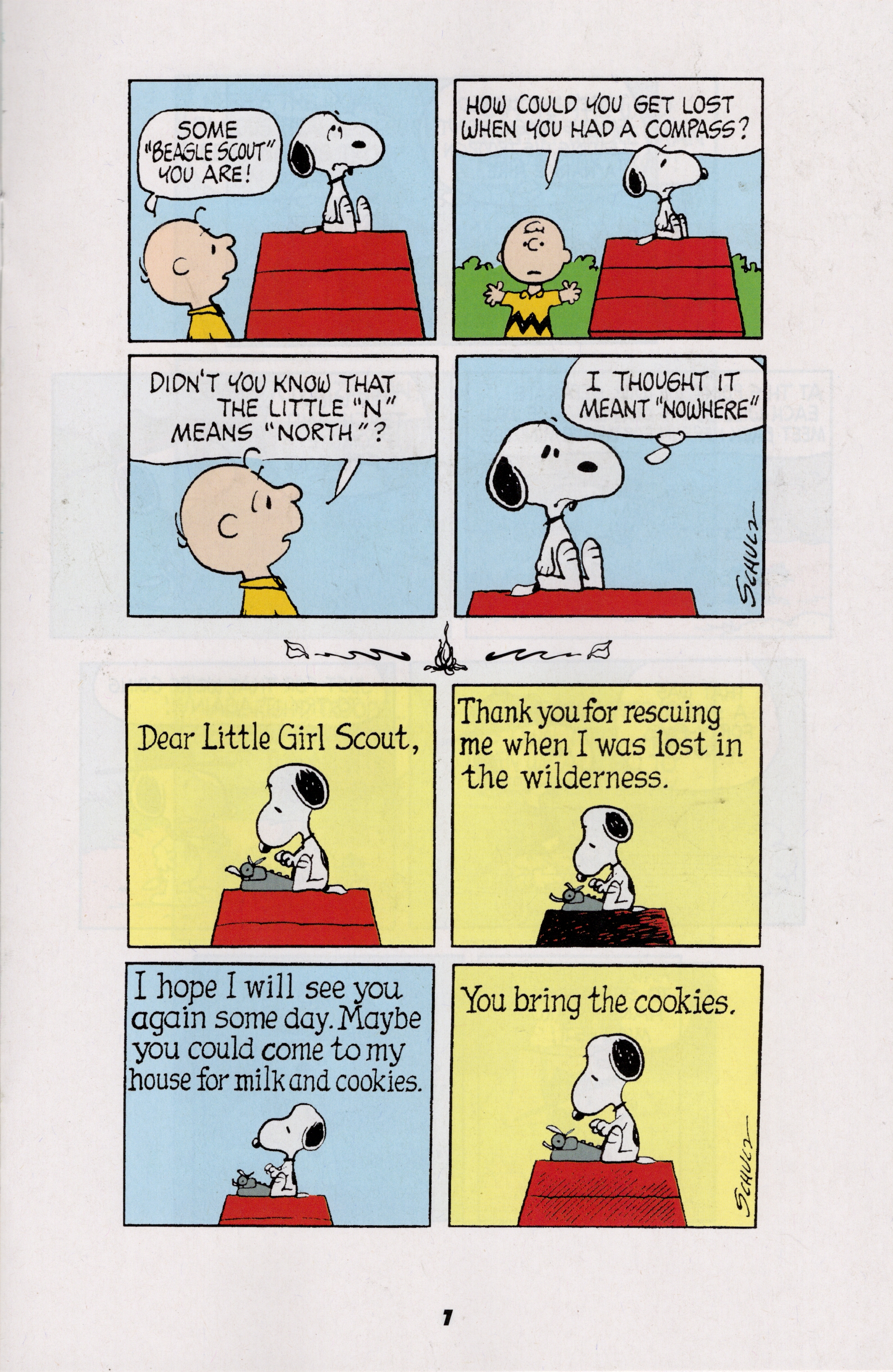 <{ $series->title }} issue Snoopy Beagle Scout Adventures - Page 9