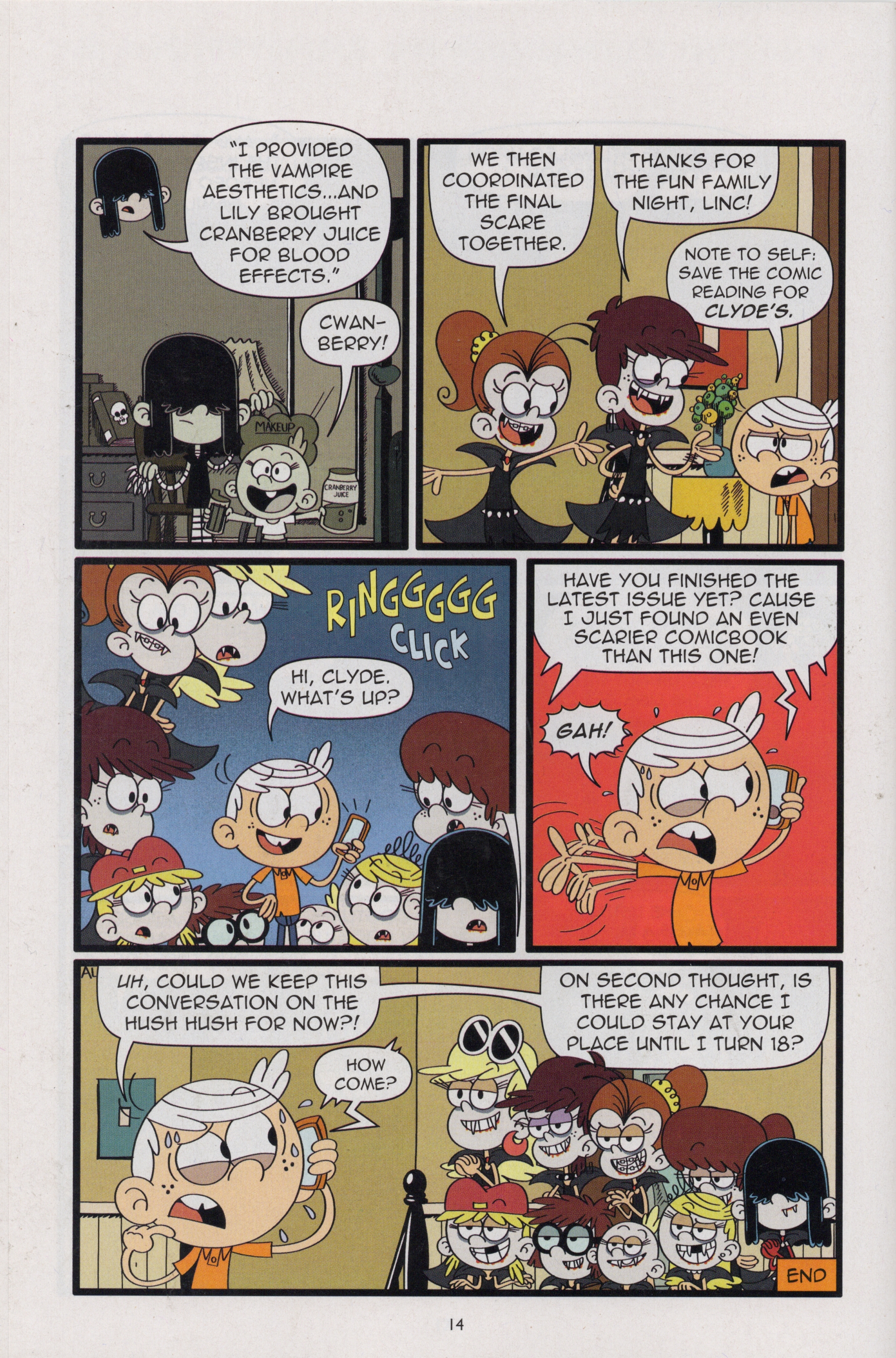 <{ $series->title }} issue The Loud House - Page 14