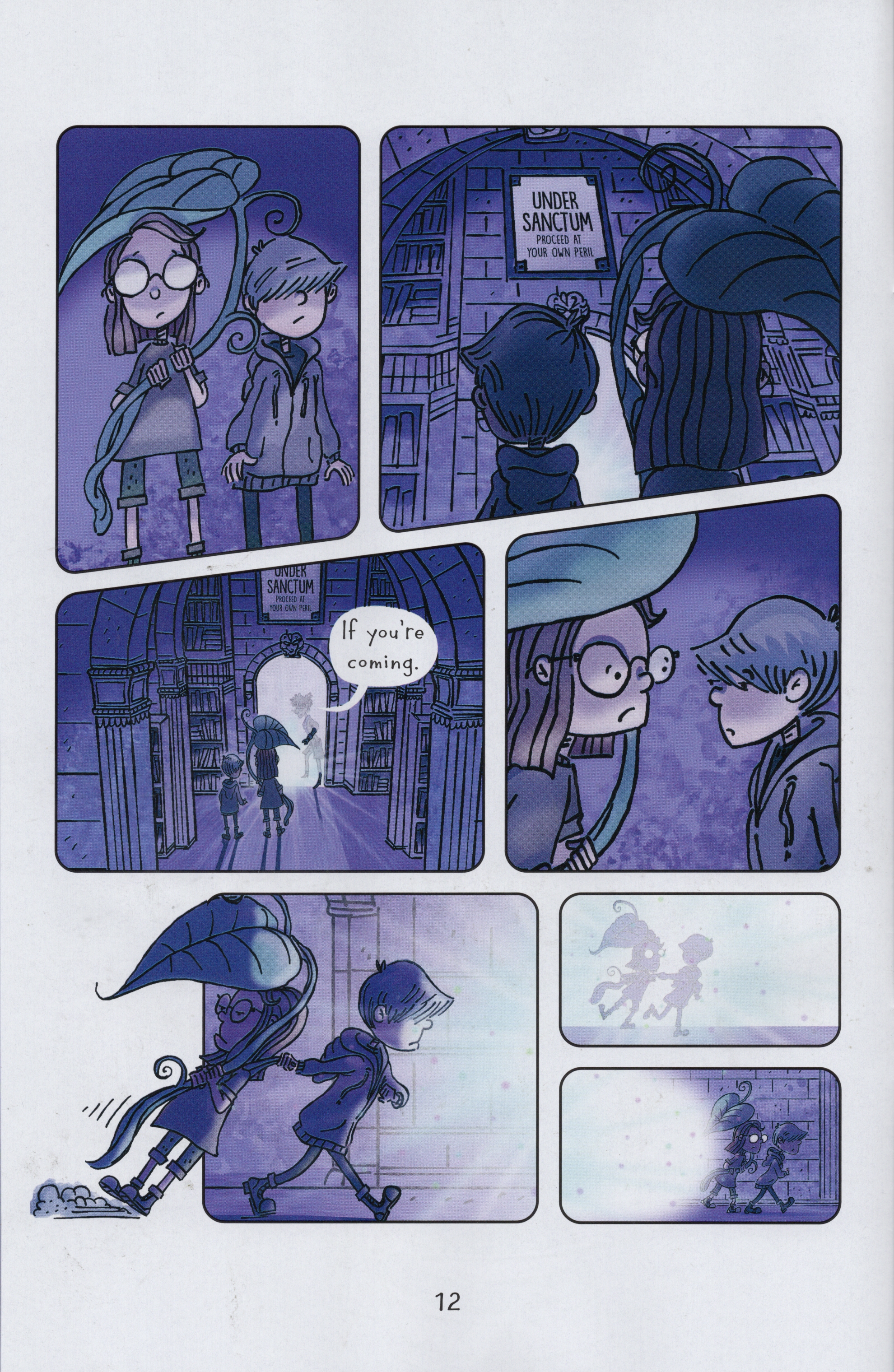 <{ $series->title }} issue The Night Librarian - Page 12