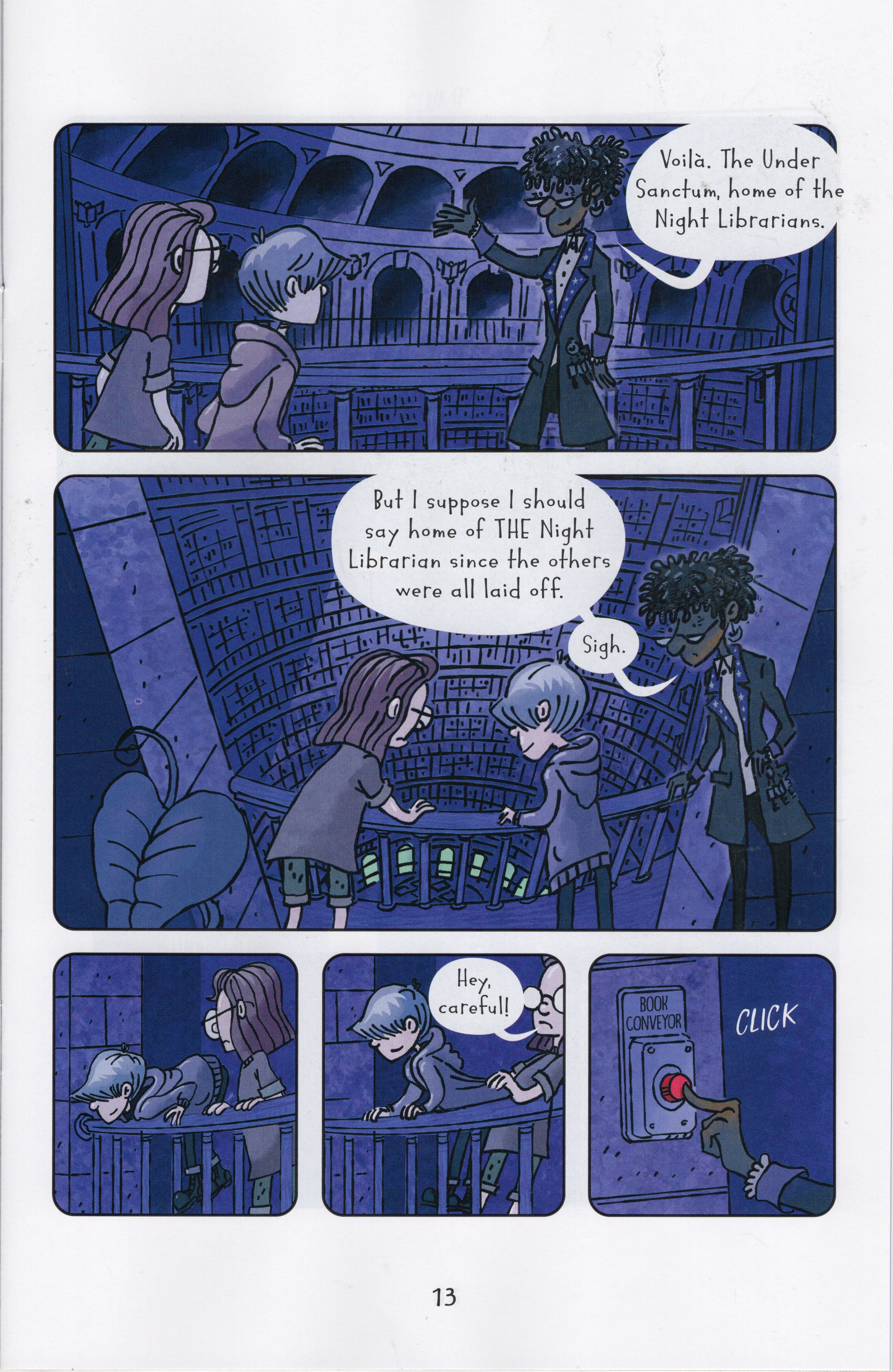 <{ $series->title }} issue The Night Librarian - Page 13