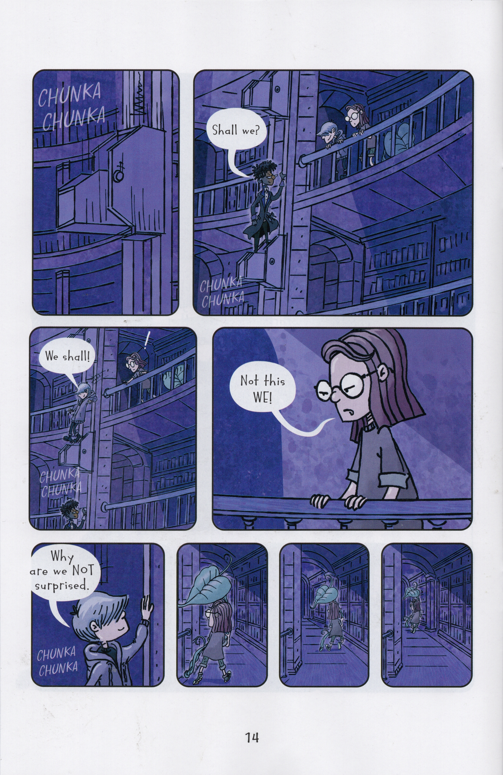 <{ $series->title }} issue The Night Librarian - Page 14