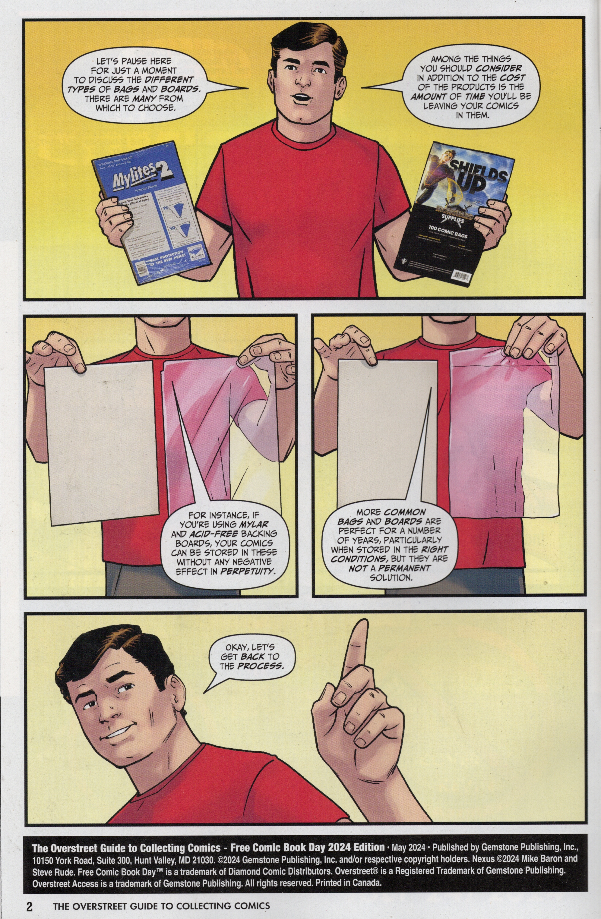 <{ $series->title }} issue The Overstreet Guide To Collecting Comics - Page 4