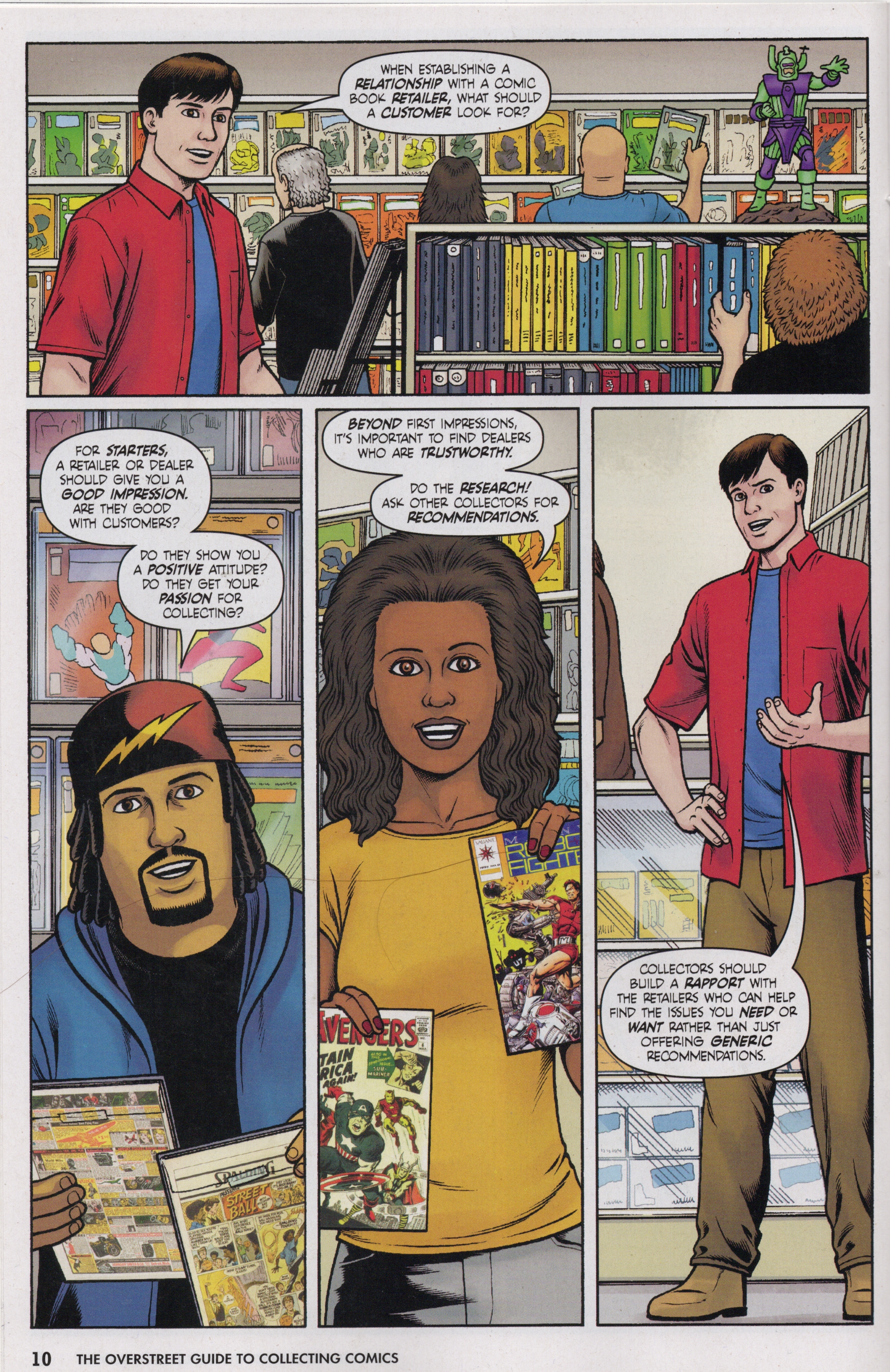 FCBD 2024 Collection issue The Overstreet Guide To Collecting Comics - Page 12