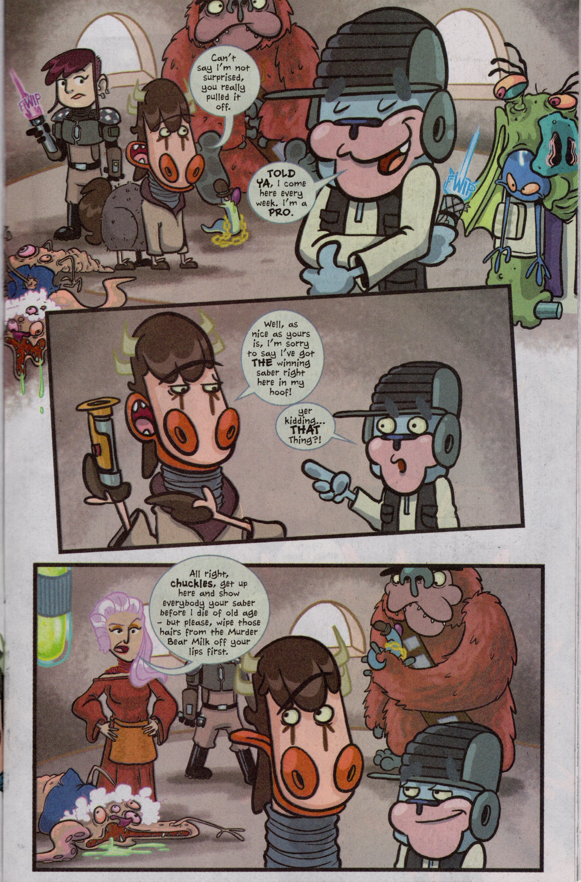 <{ $series->title }} issue Tons Of Strange - Page 15