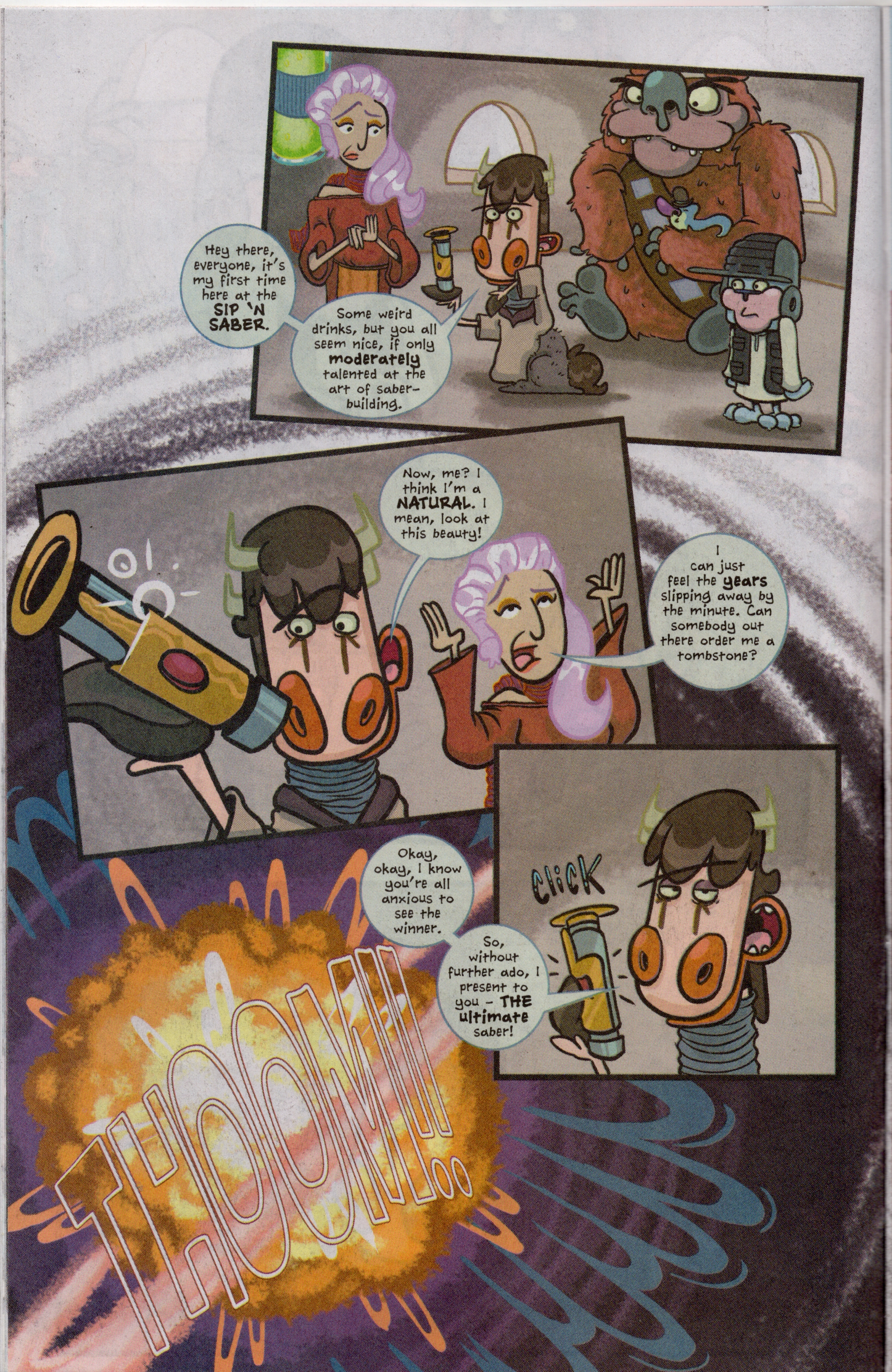 <{ $series->title }} issue Tons Of Strange - Page 16