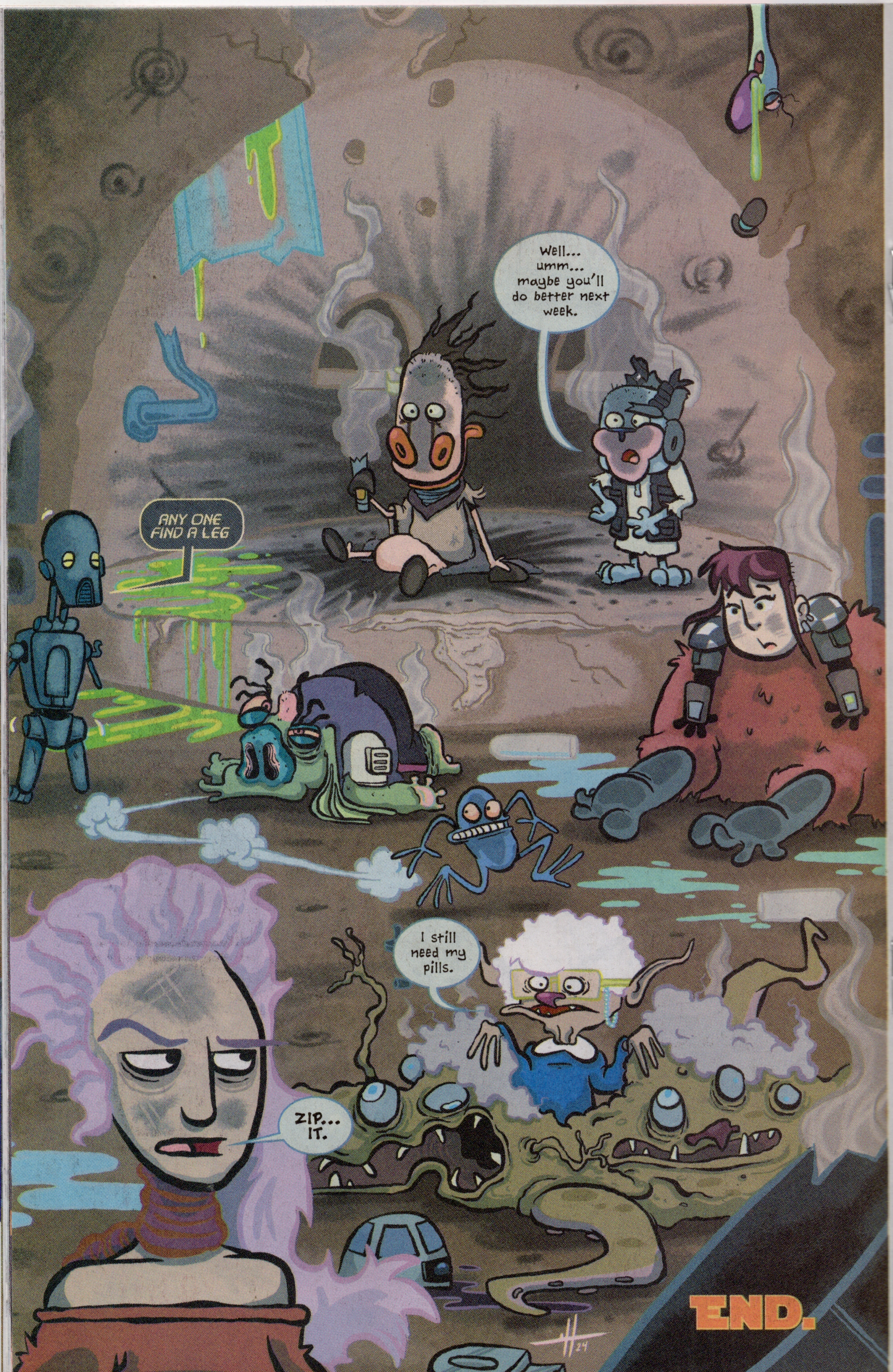 <{ $series->title }} issue Tons Of Strange - Page 18