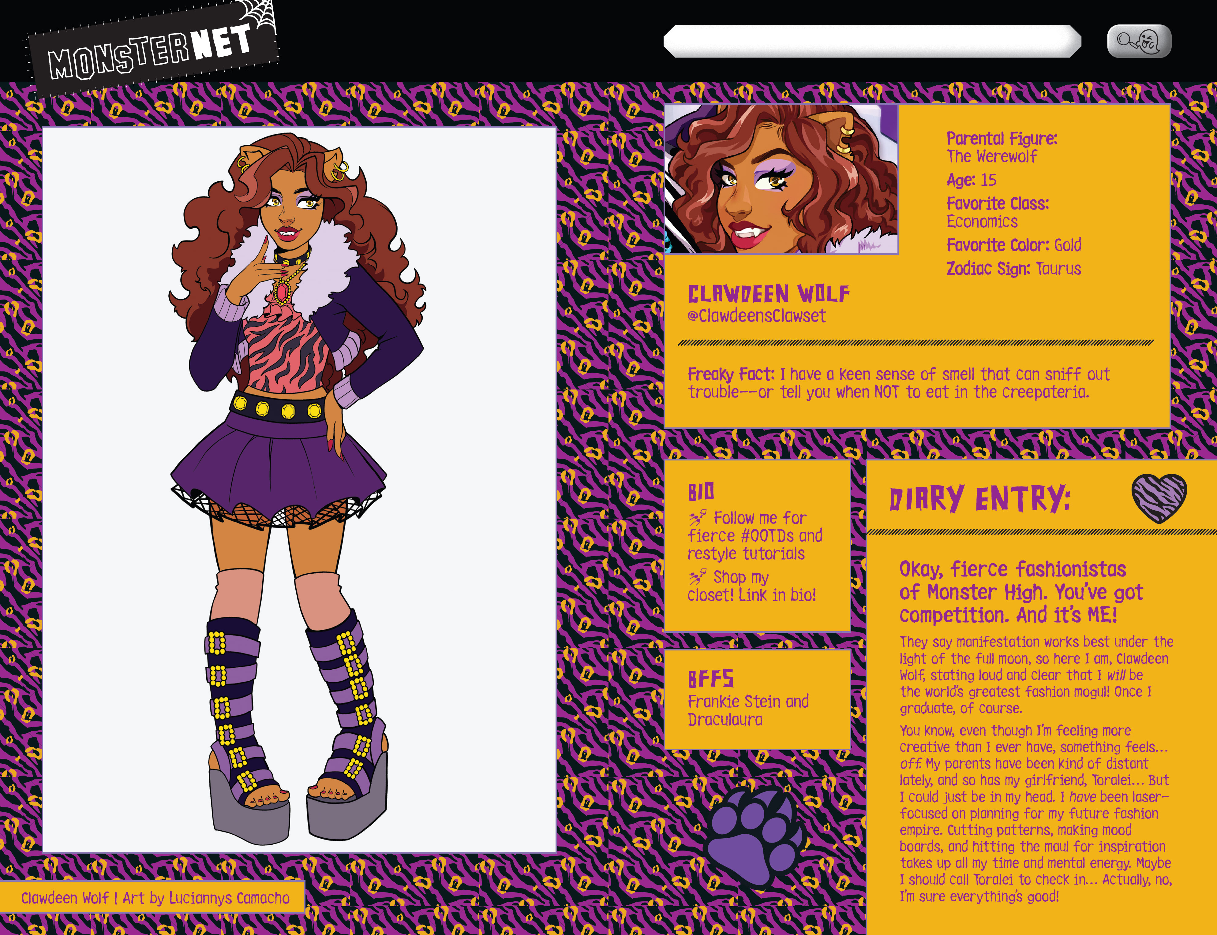 <{ $series->title }} issue Monster High - Page 12