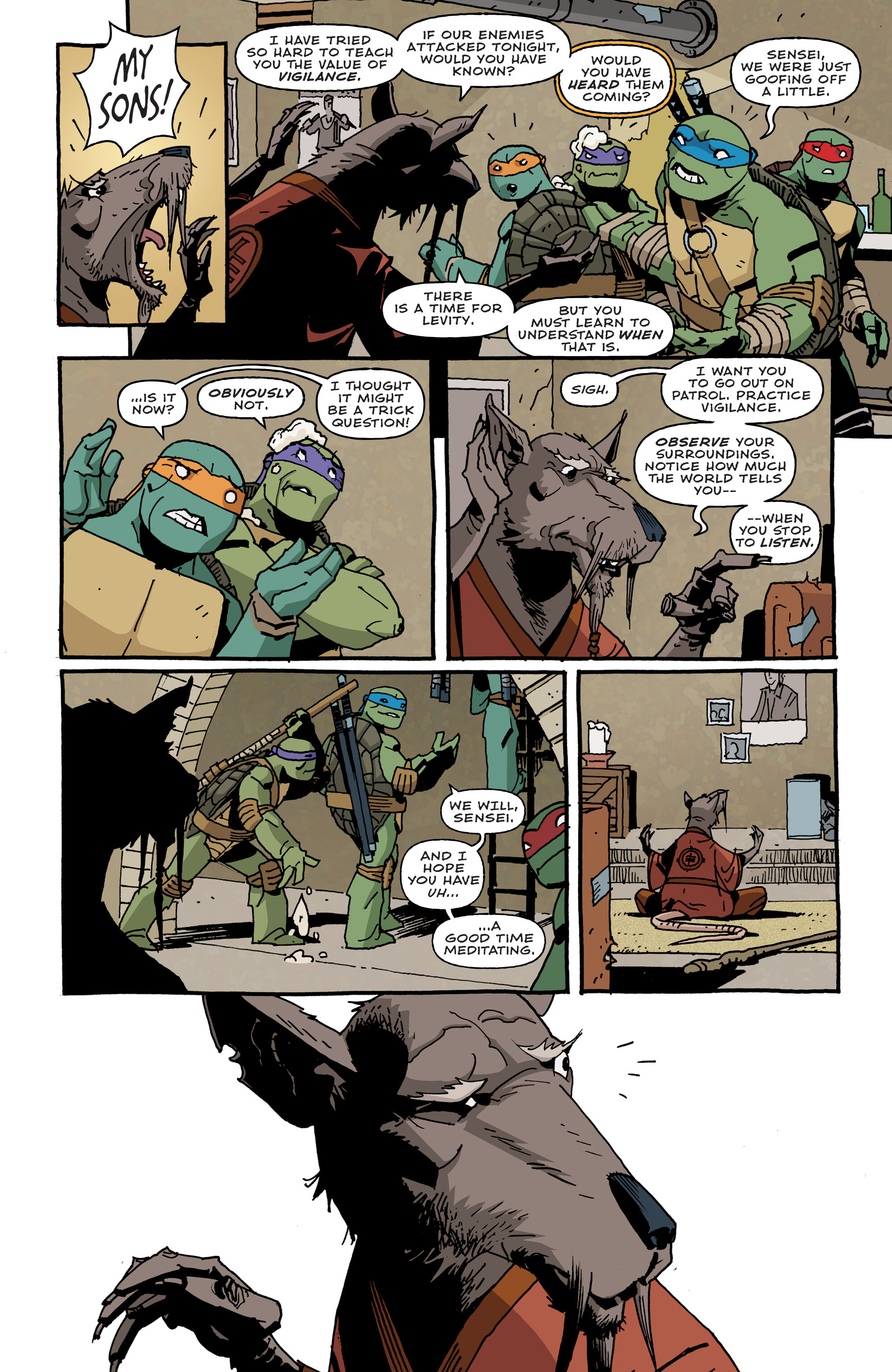 <{ $series->title }} issue Teenage Mutant Ninja Turtles - Page 14