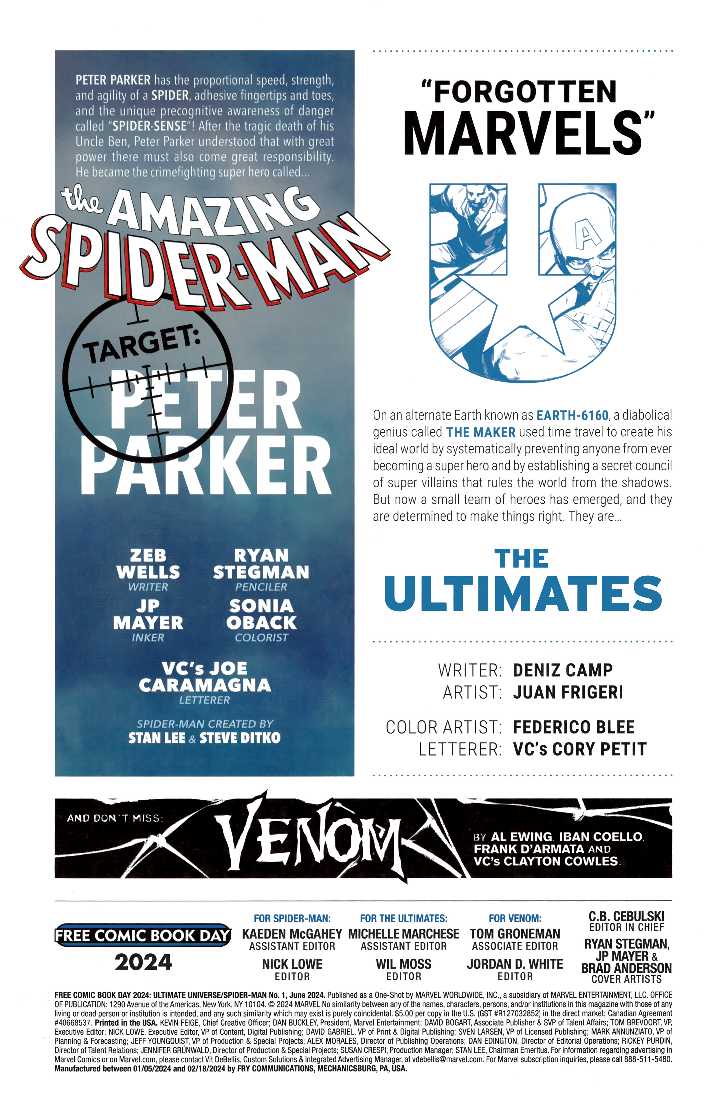 <{ $series->title }} issue Ultimate Universe - Spider-Man - Page 2