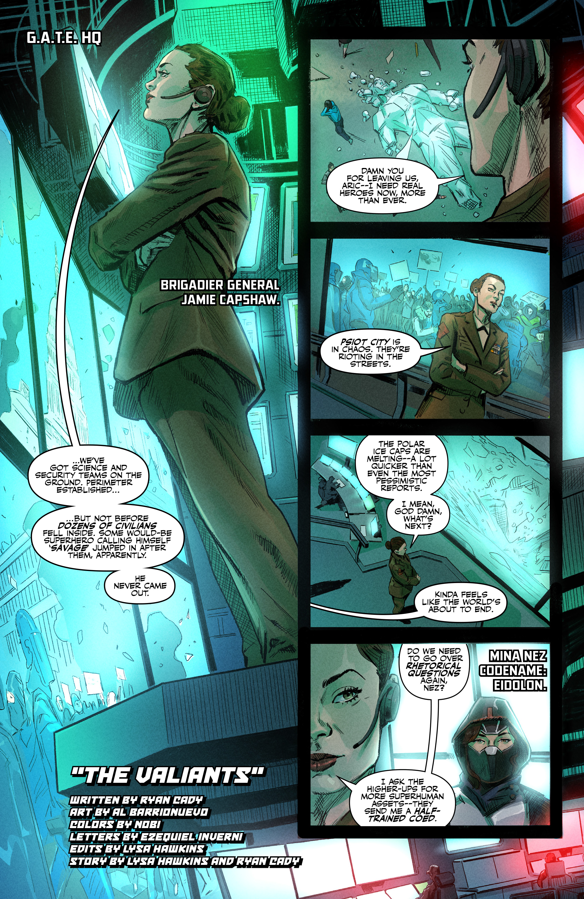 <{ $series->title }} issue The Valiants - Page 4