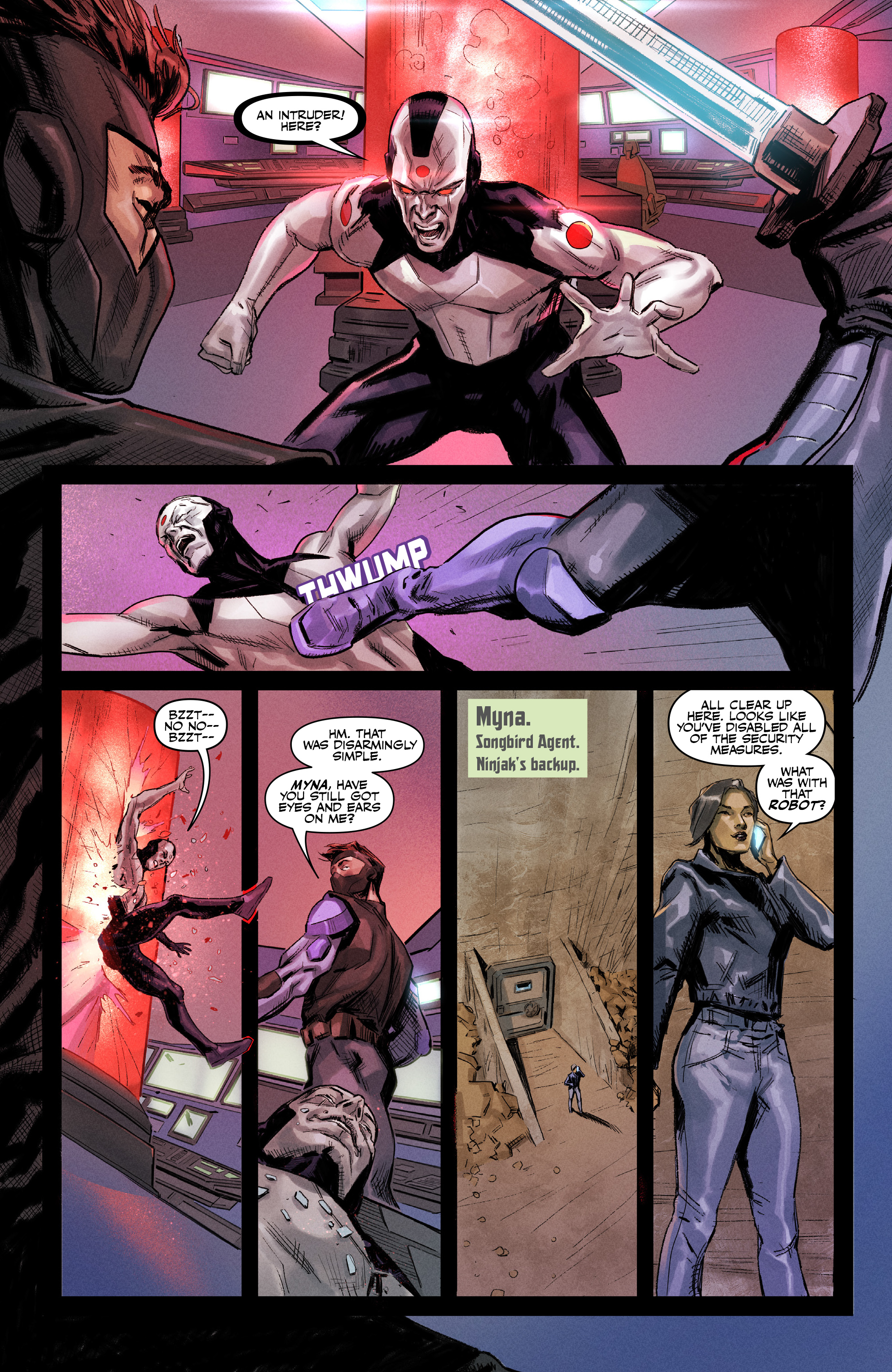 <{ $series->title }} issue The Valiants - Page 8