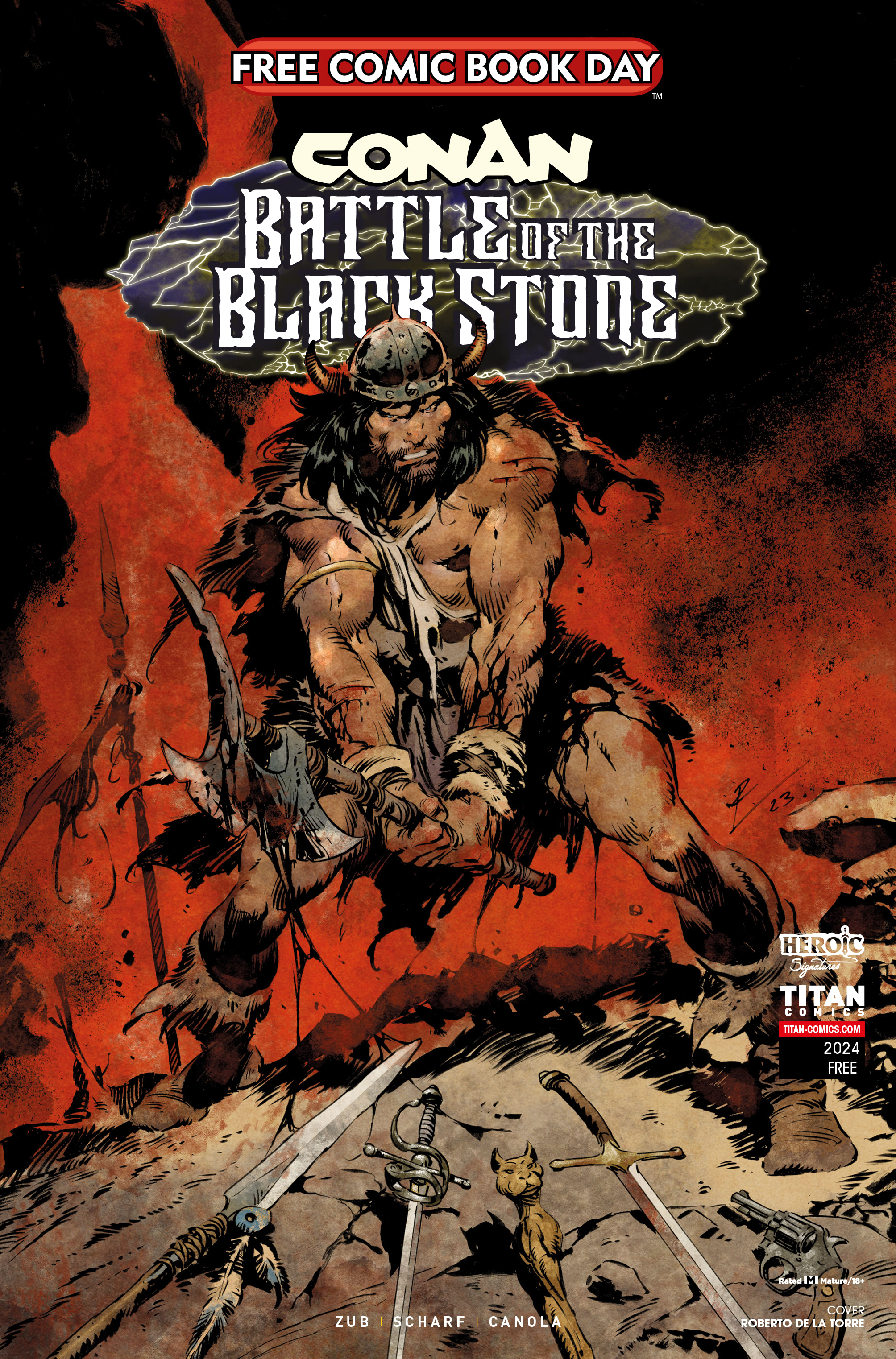 <{ $series->title }} issue Conan the Barbarian - Page 1