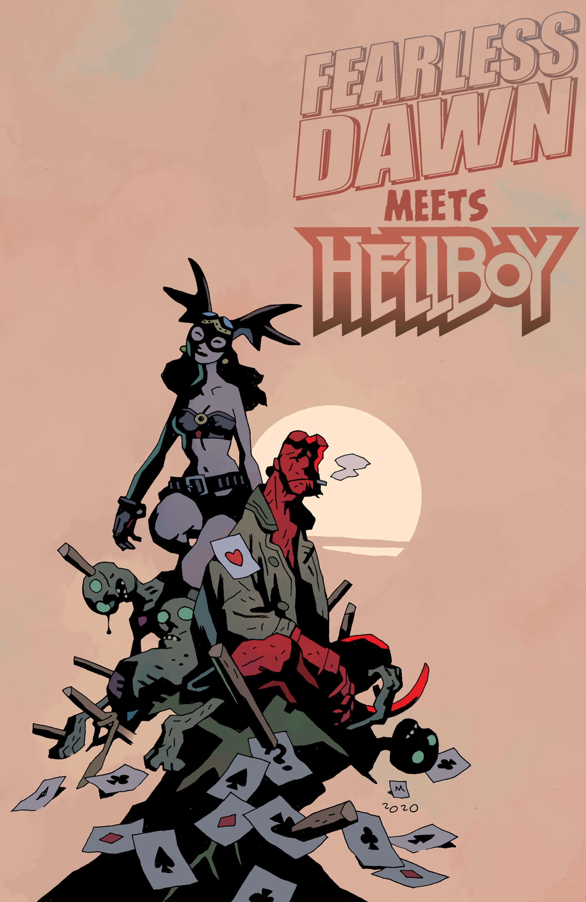 Fearless Dawn Meets Hellboy (2020): Chapter 1 - Page 1