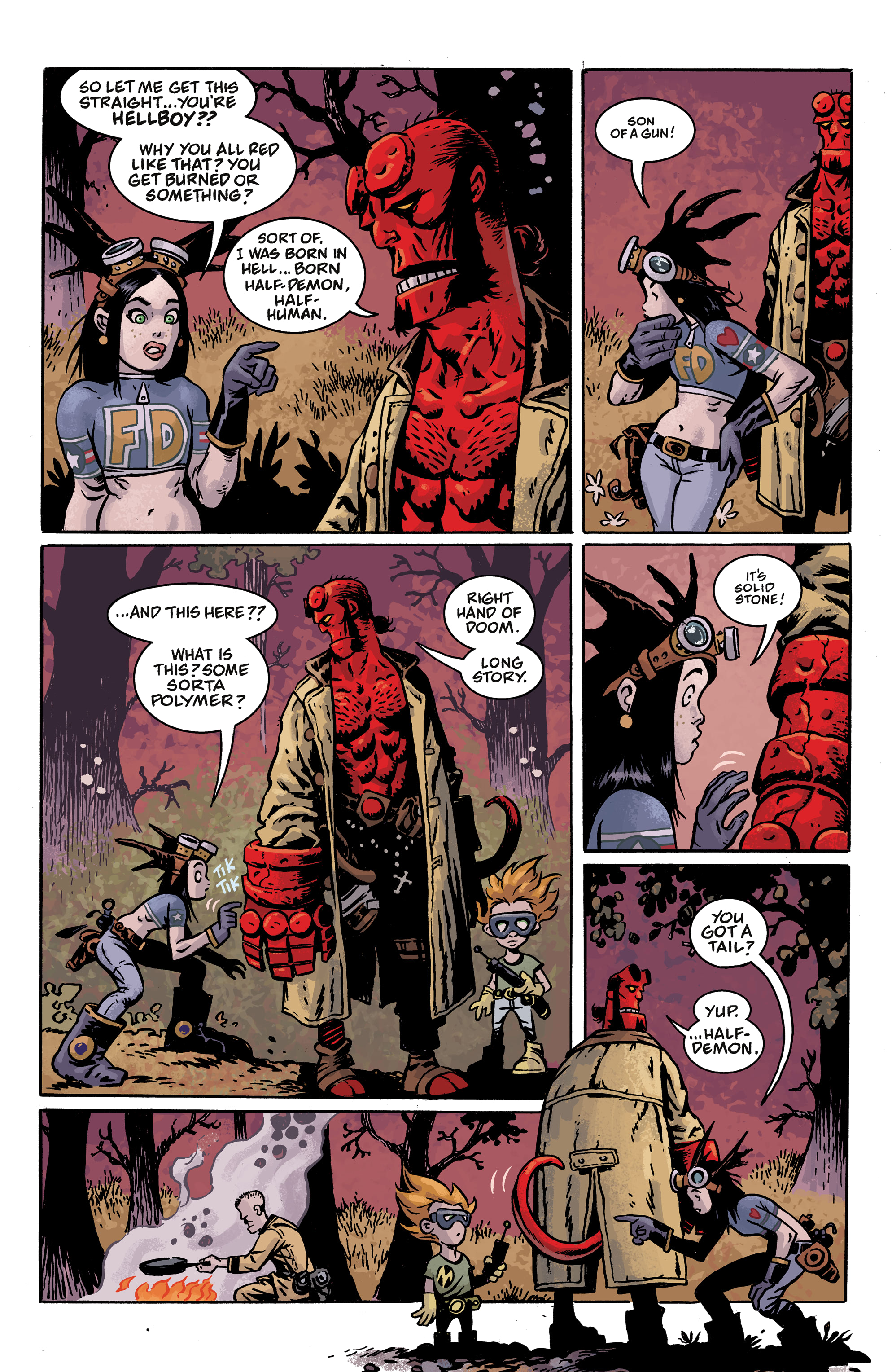 Fearless Dawn Meets Hellboy (2020) issue 1 - Page 10