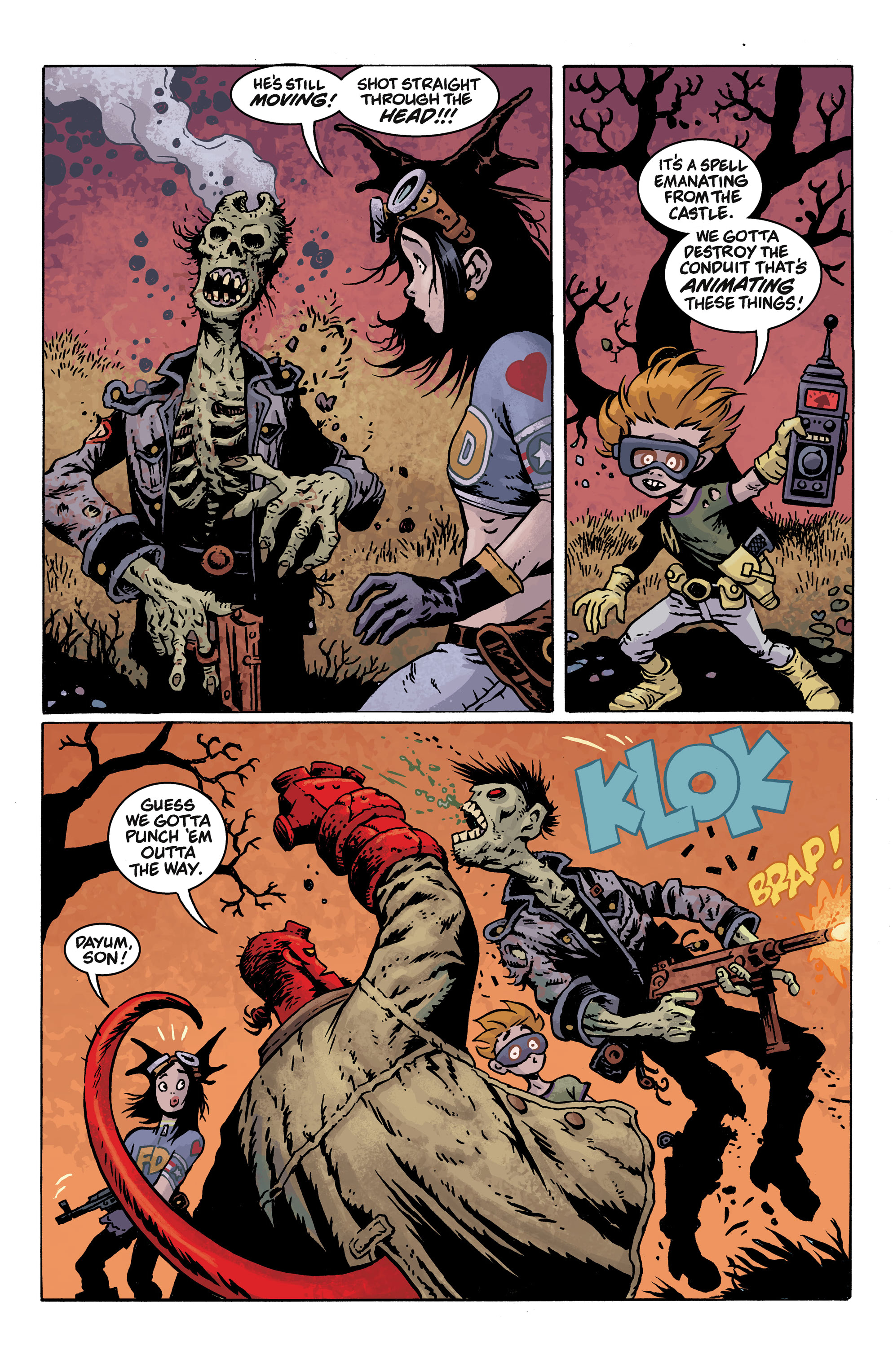 Fearless Dawn Meets Hellboy (2020) issue 1 - Page 21