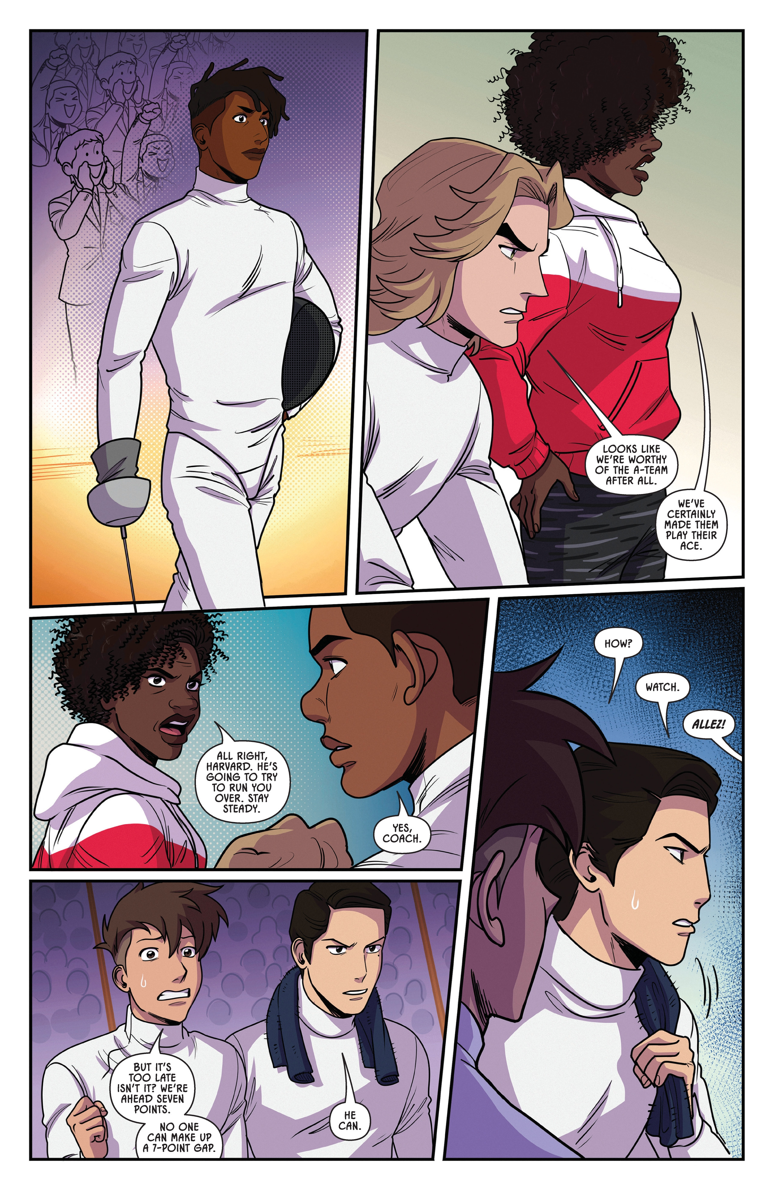 Fence Challengers: Sweet Sixteen (2025): Chapter 1 - Page 8