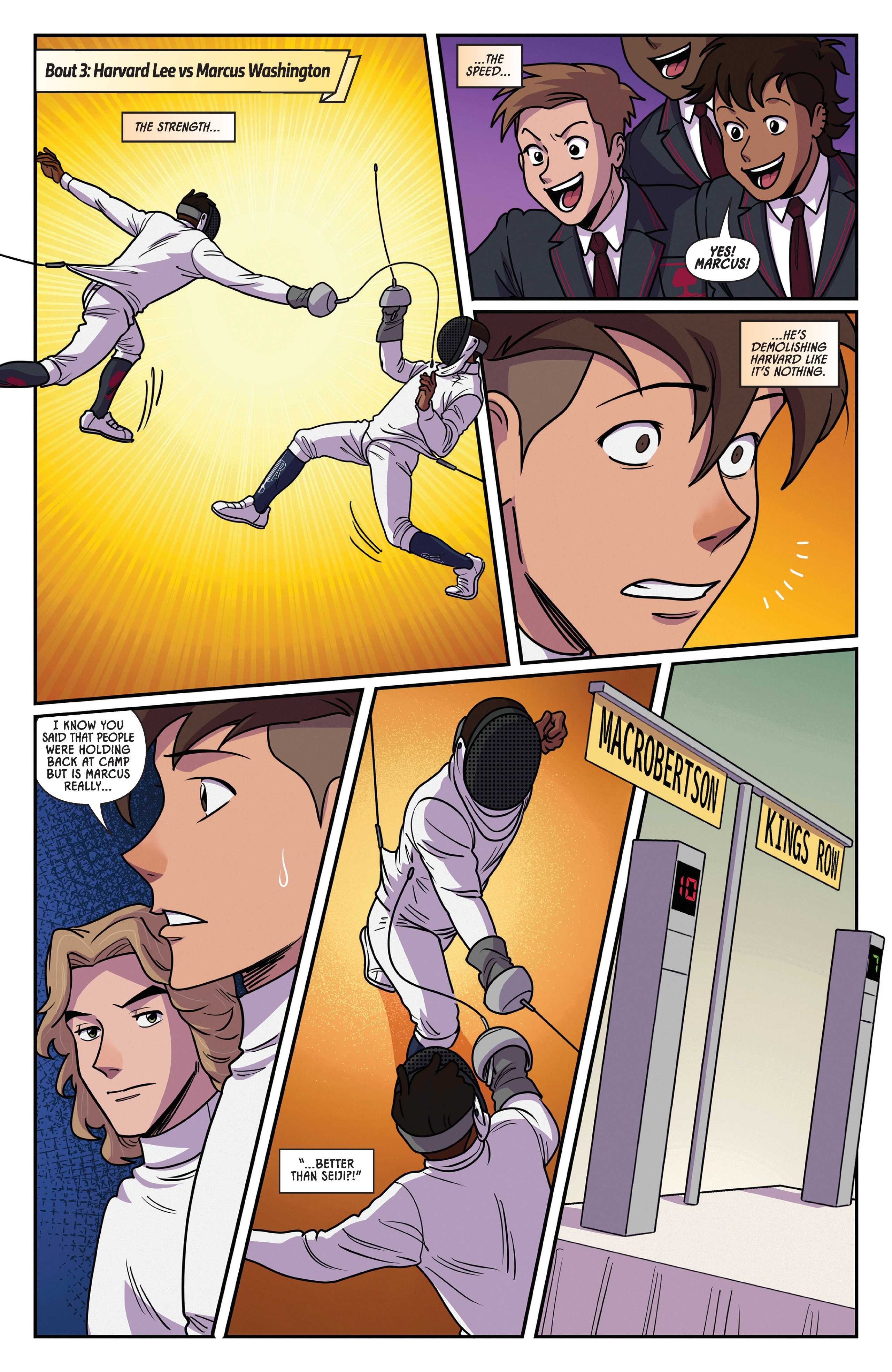 Fence Challengers: Sweet Sixteen (2025): Chapter 1 - Page 9