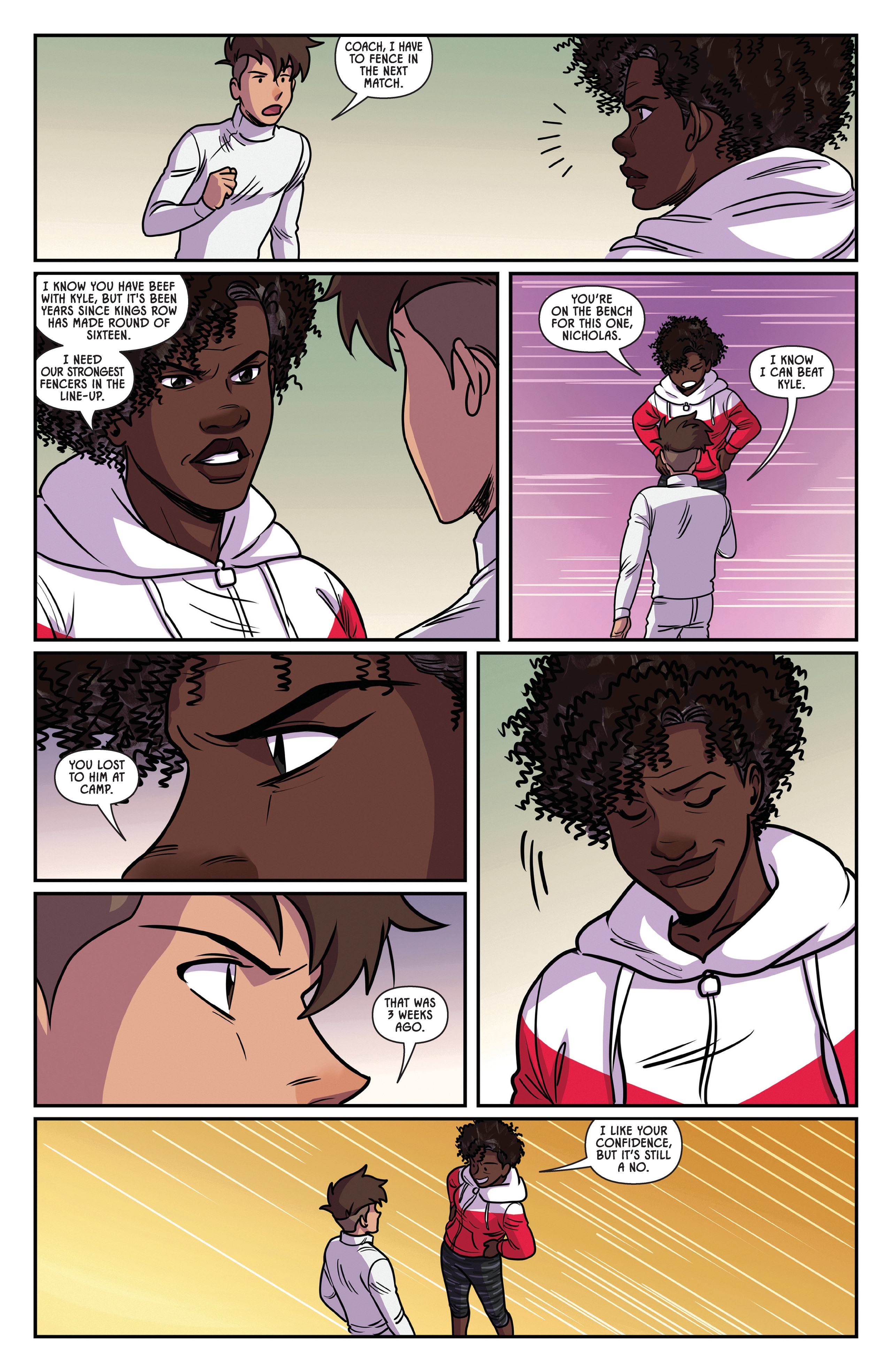 Fence Challengers: Sweet Sixteen (2025): Chapter 1 - Page 32