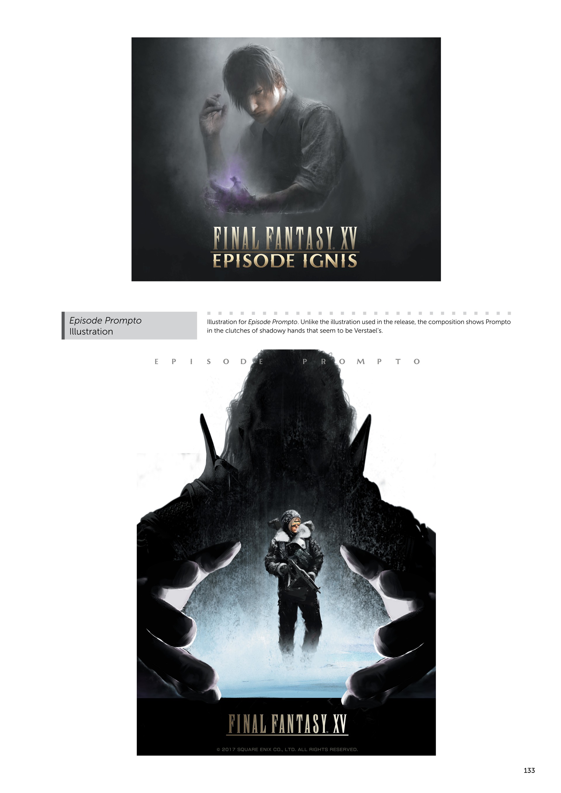 Final Fantasy XV Official Works (2018) issue 1 - Page 109