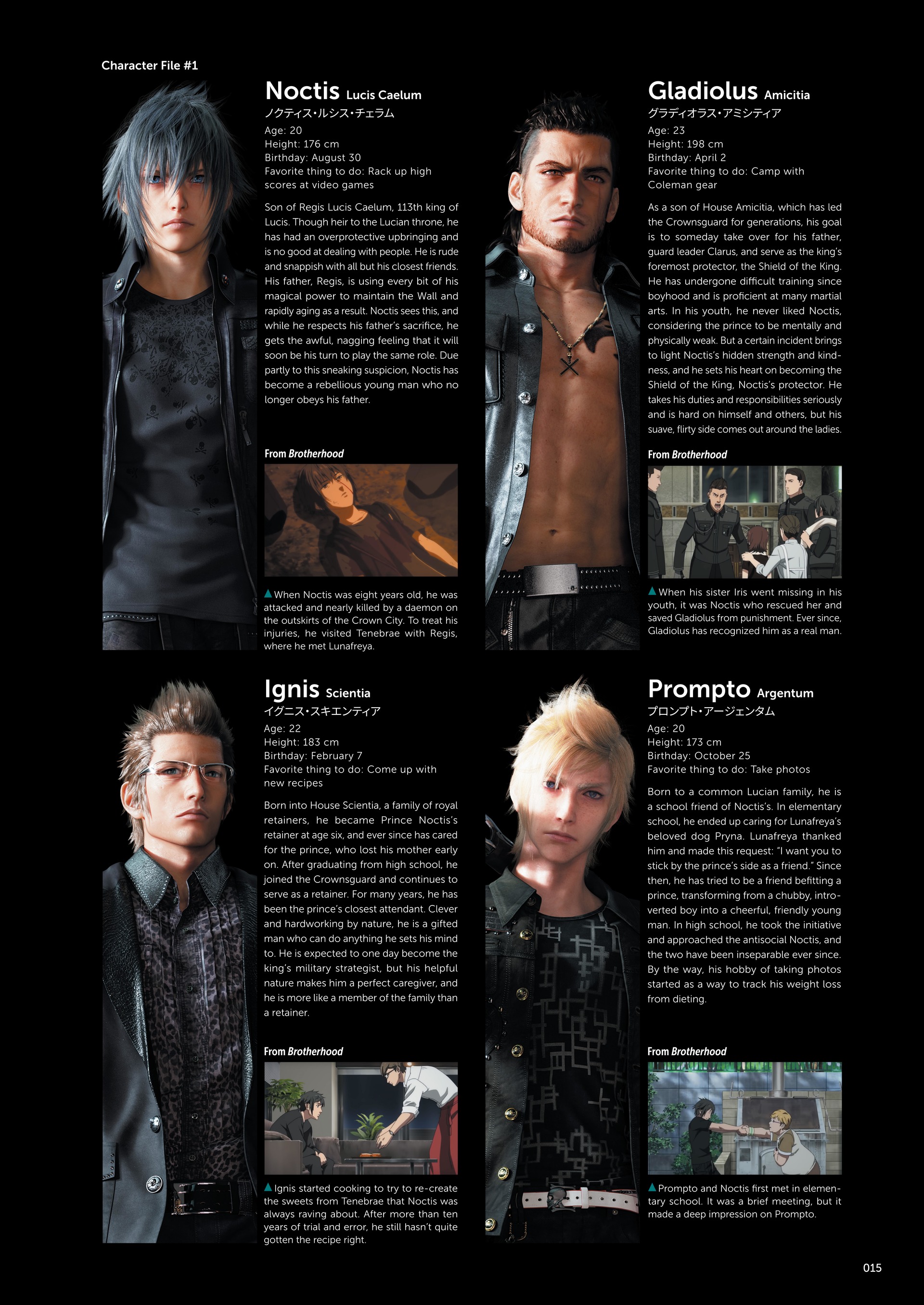 Final Fantasy XV Official Works (2018) issue 1 - Page 15