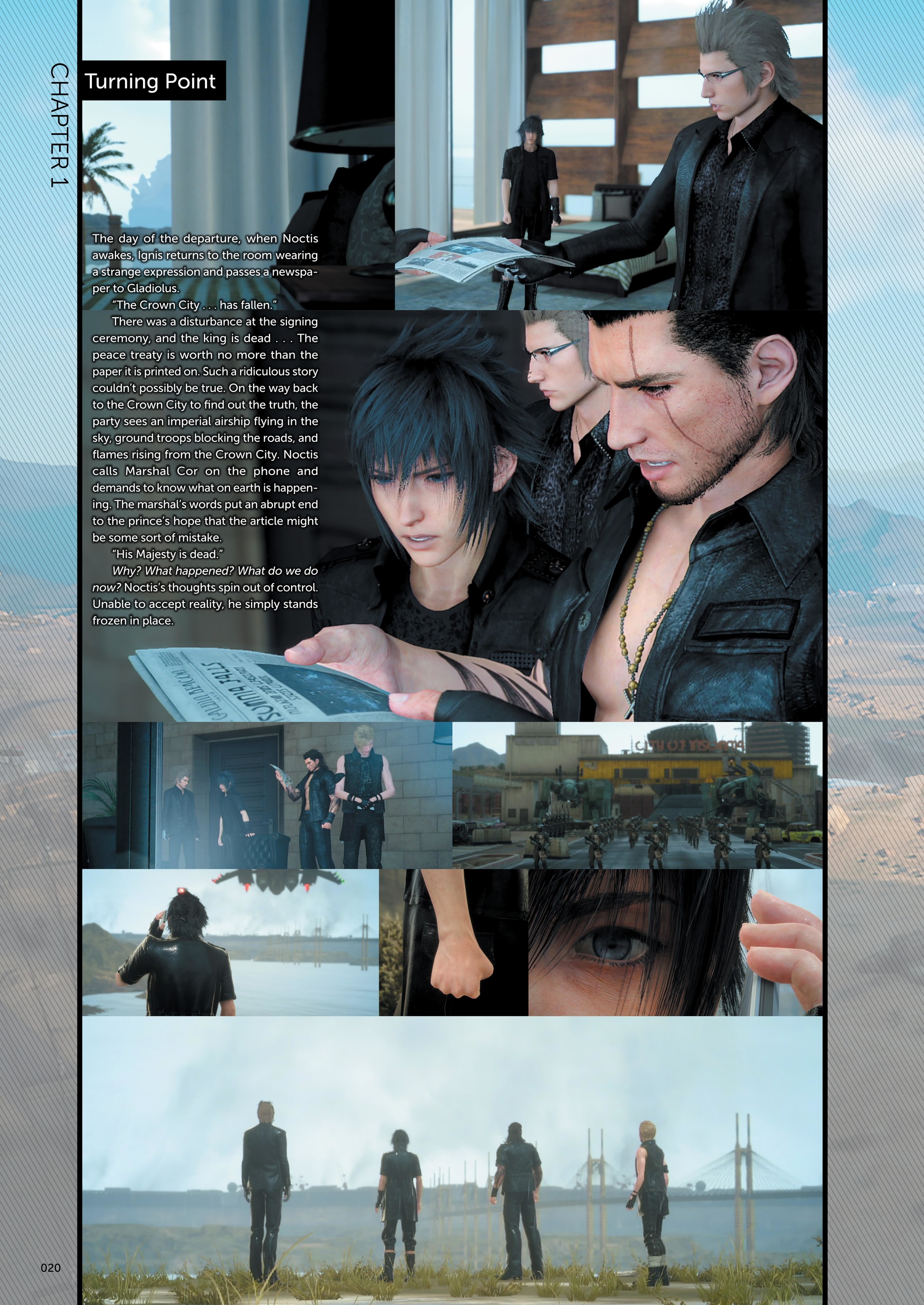 Final Fantasy XV Official Works (2018) issue 1 - Page 19