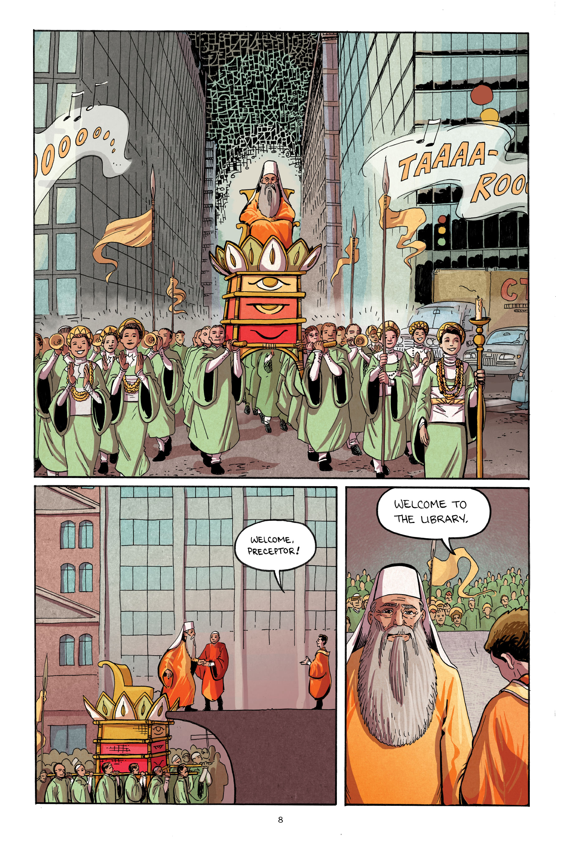 <{ $series->title }} issue 1 - Page 9