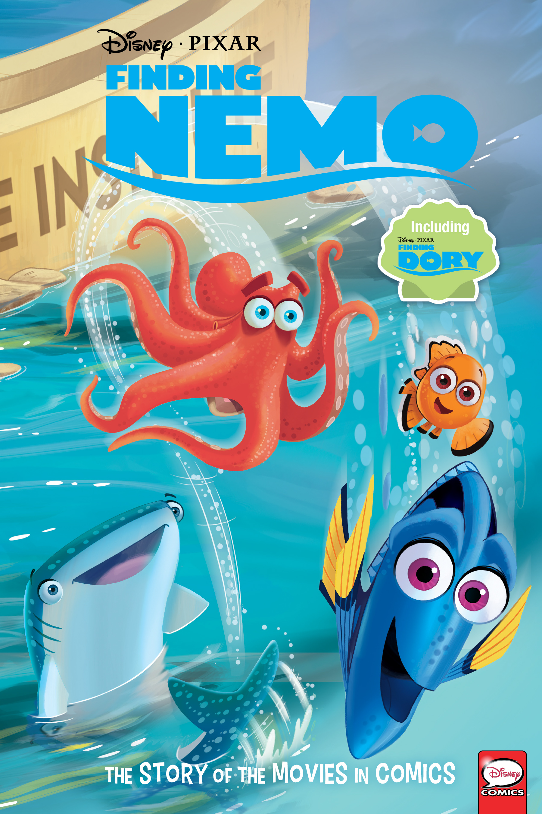 Finding Nemo and Finding Dory: The Story of the Movies in Comics (2020): Chapter 1 - Page 1