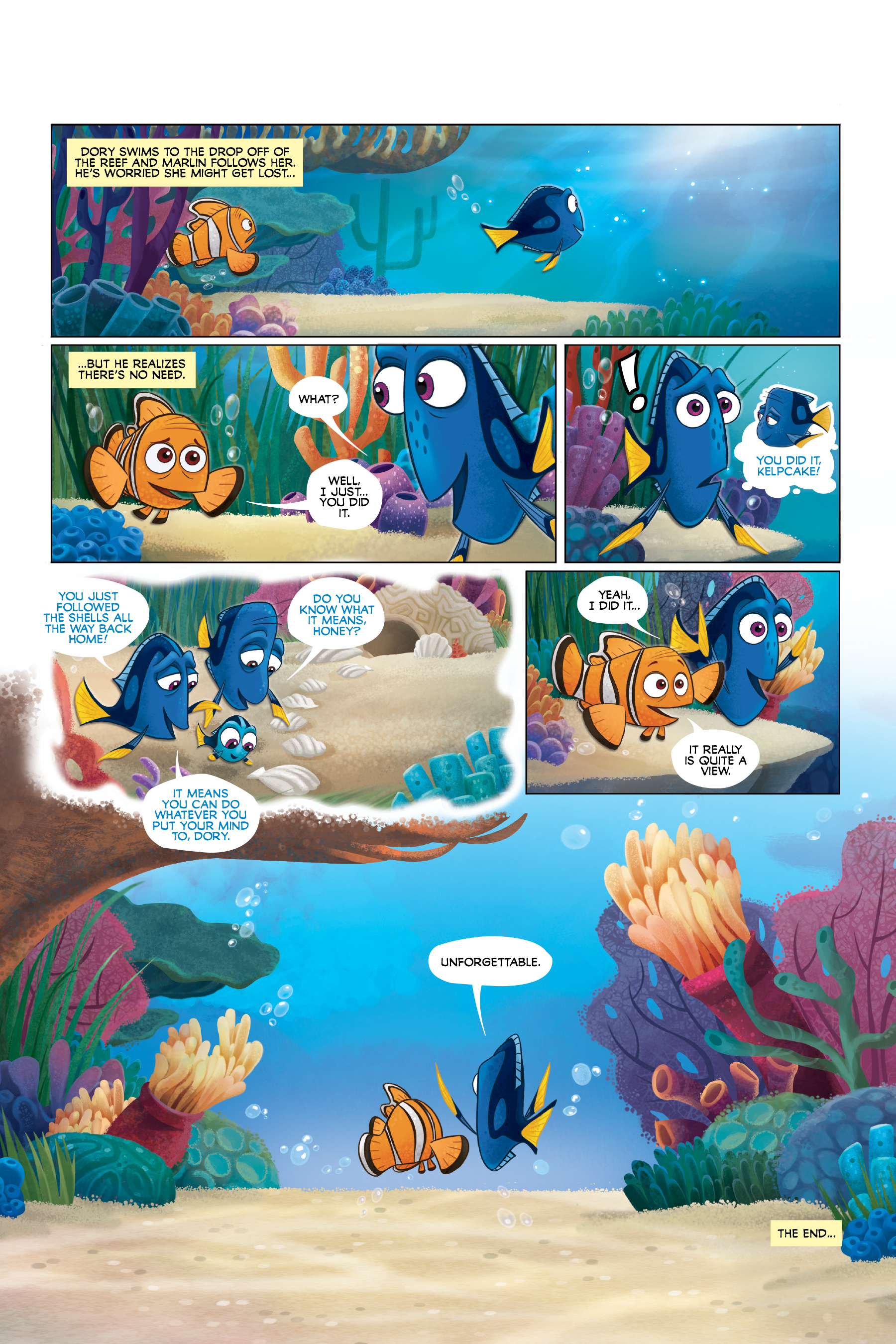 Finding Nemo and Finding Dory: The Story of the Movies in Comics (2020) issue 1 - Page 102