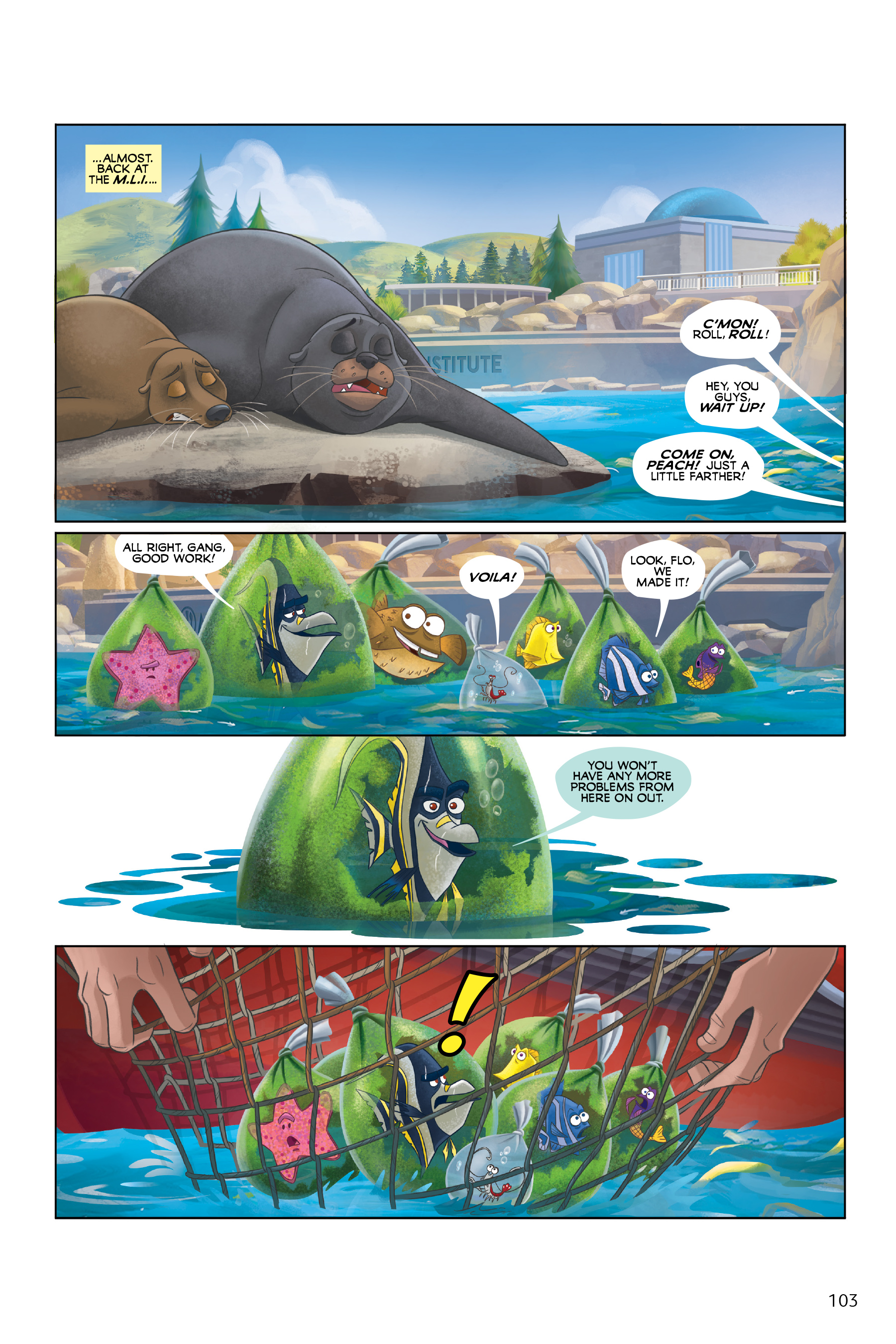 Finding Nemo and Finding Dory: The Story of the Movies in Comics (2020) issue 1 - Page 103