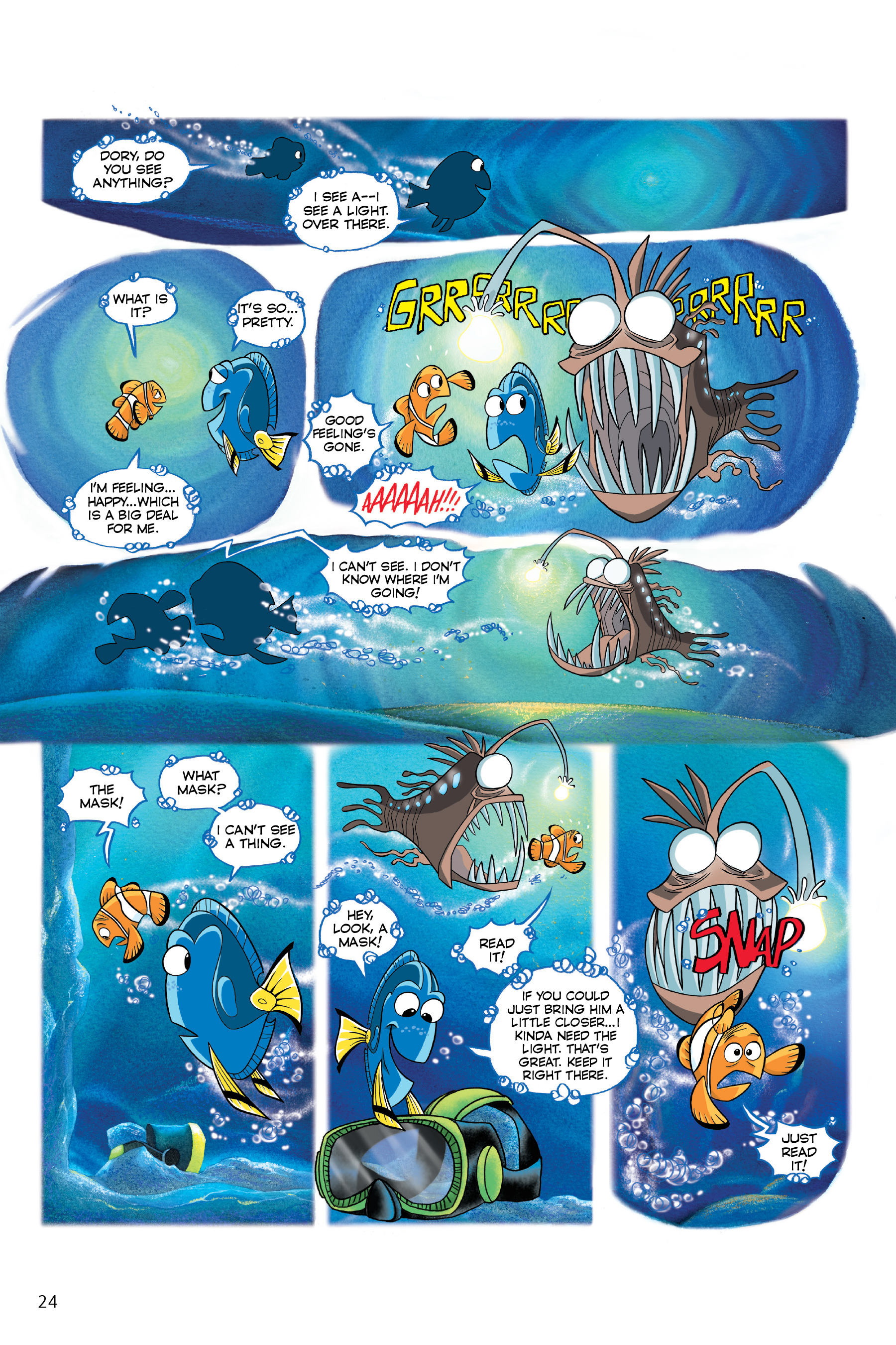 Finding Nemo and Finding Dory: The Story of the Movies in Comics (2020) issue 1 - Page 24