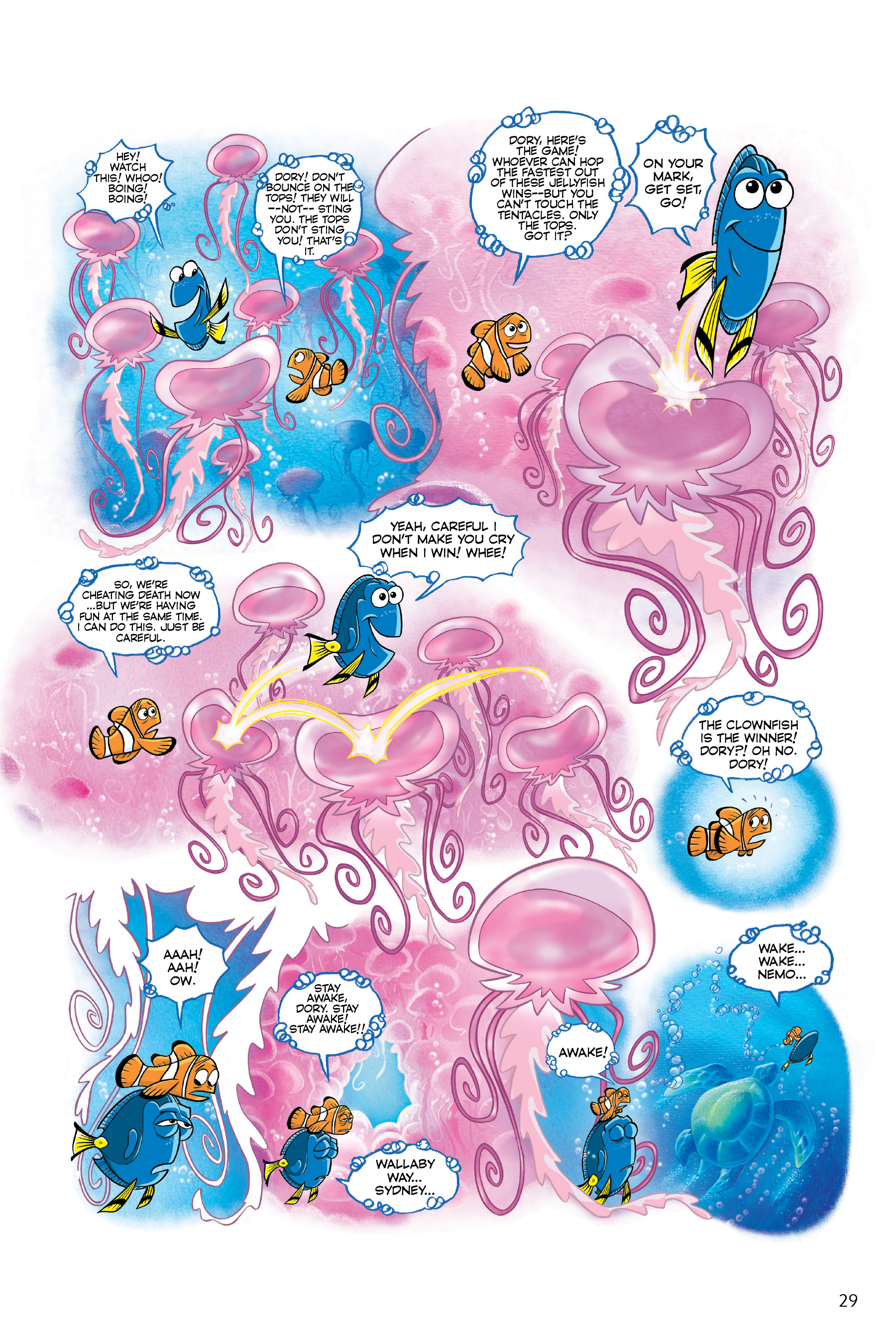 Finding Nemo and Finding Dory: The Story of the Movies in Comics (2020) issue 1 - Page 29