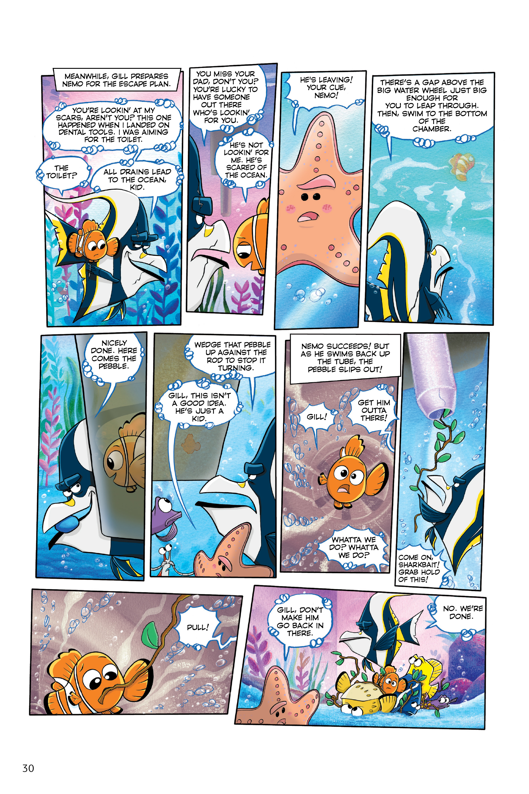 Finding Nemo and Finding Dory: The Story of the Movies in Comics (2020) issue 1 - Page 30